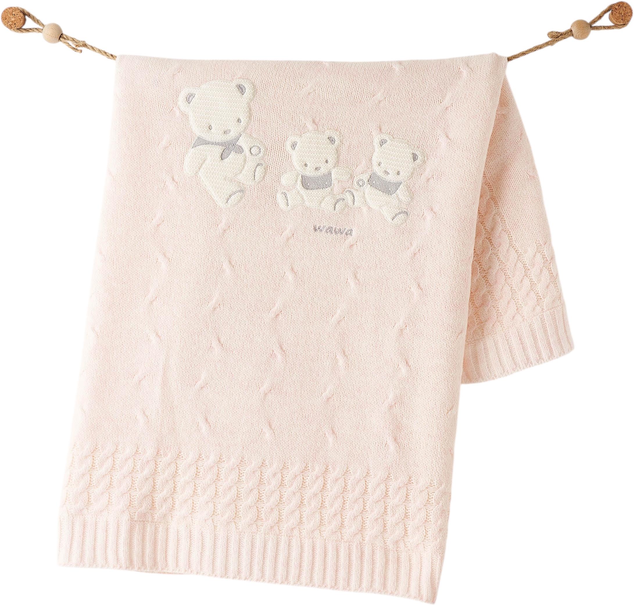 Knitted blanket, series BASIC