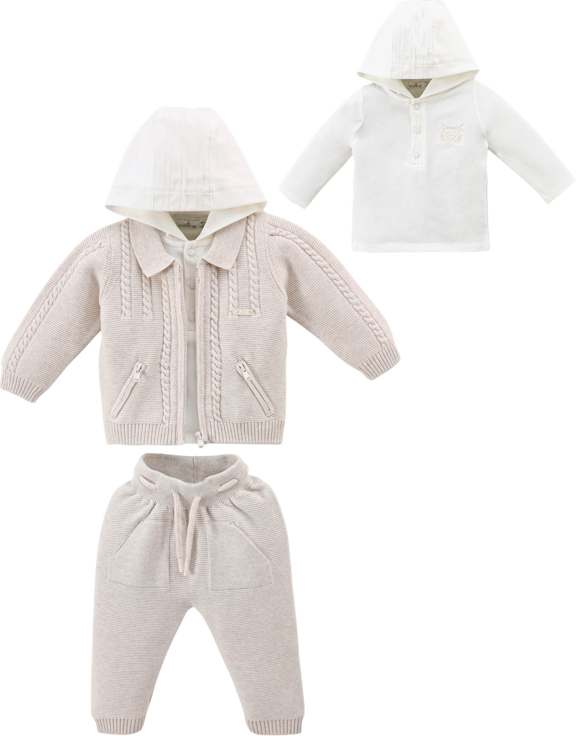 Set sweater+sweater+pants