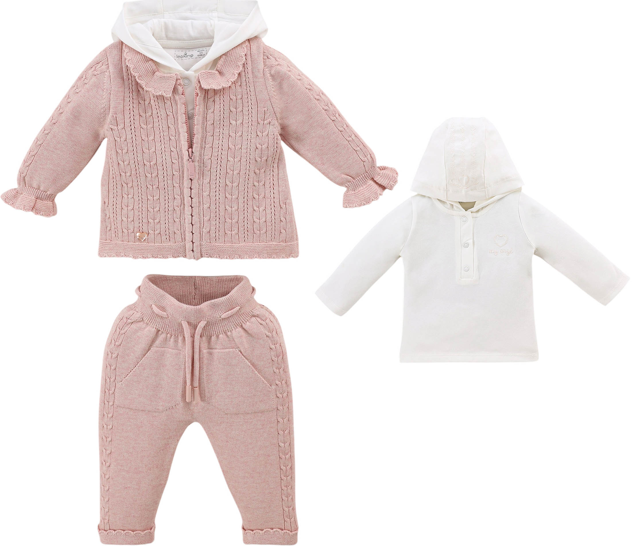 Set sweater+sweater+pants