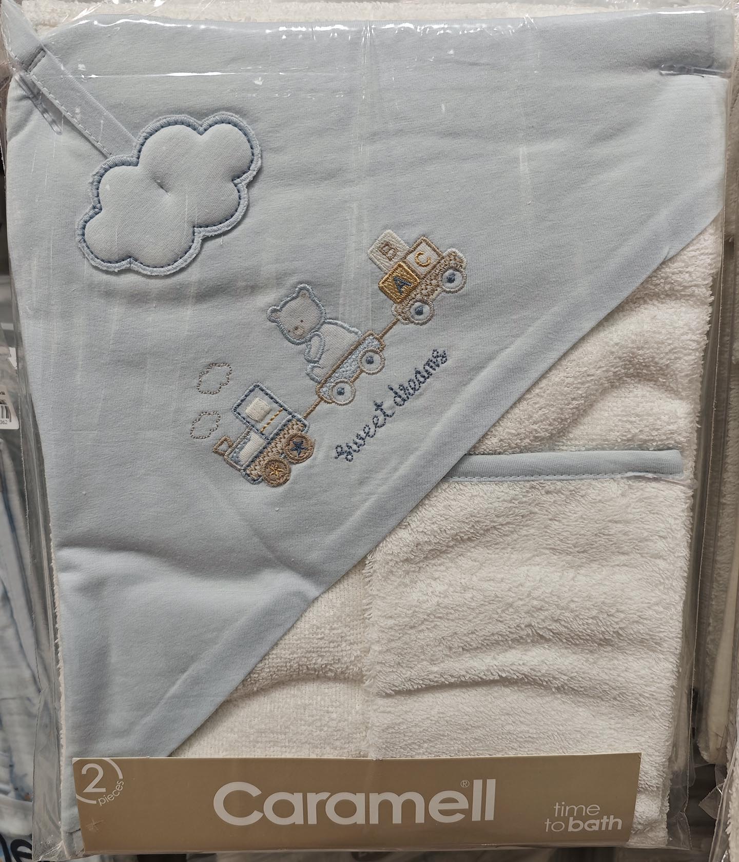 Towel+washcloth, series BASIC