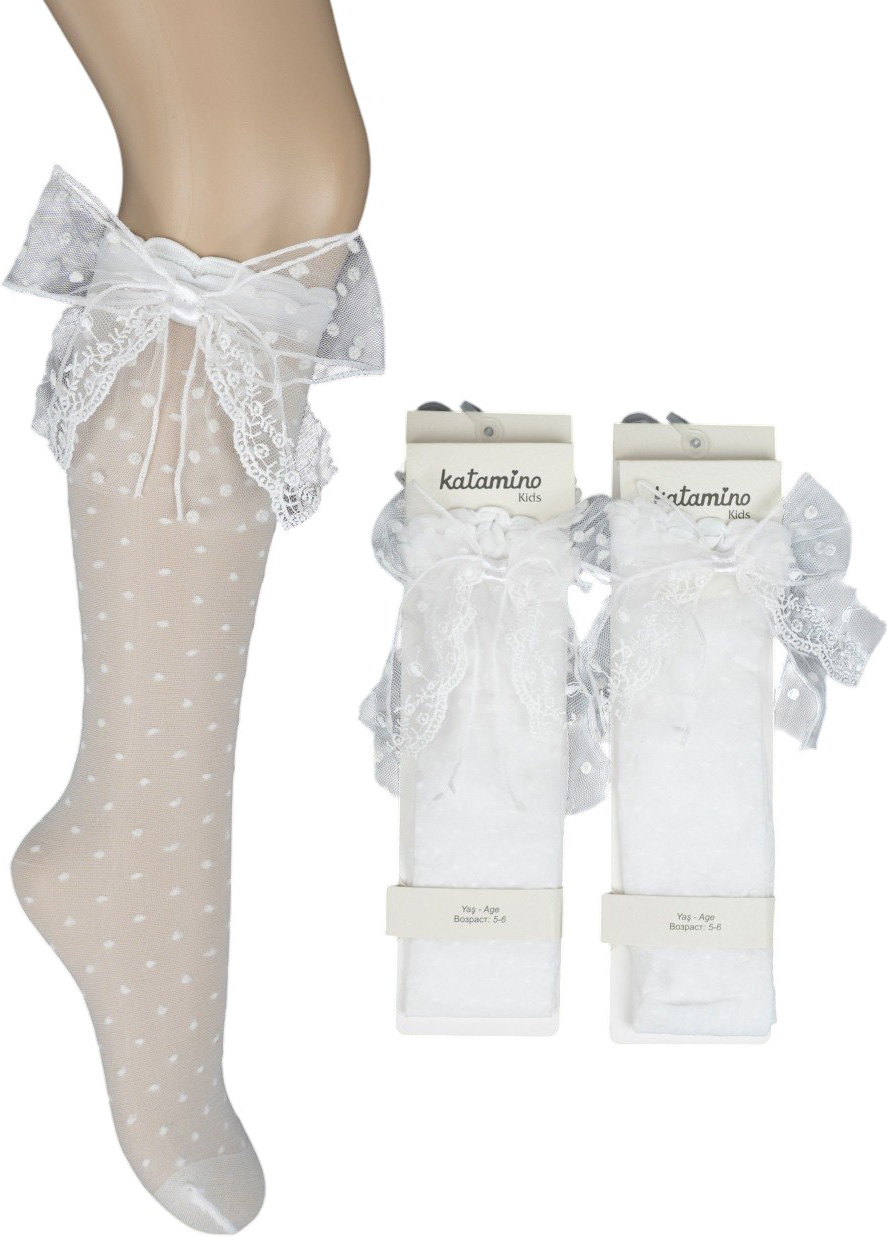 Knee high socks nylon Silyana