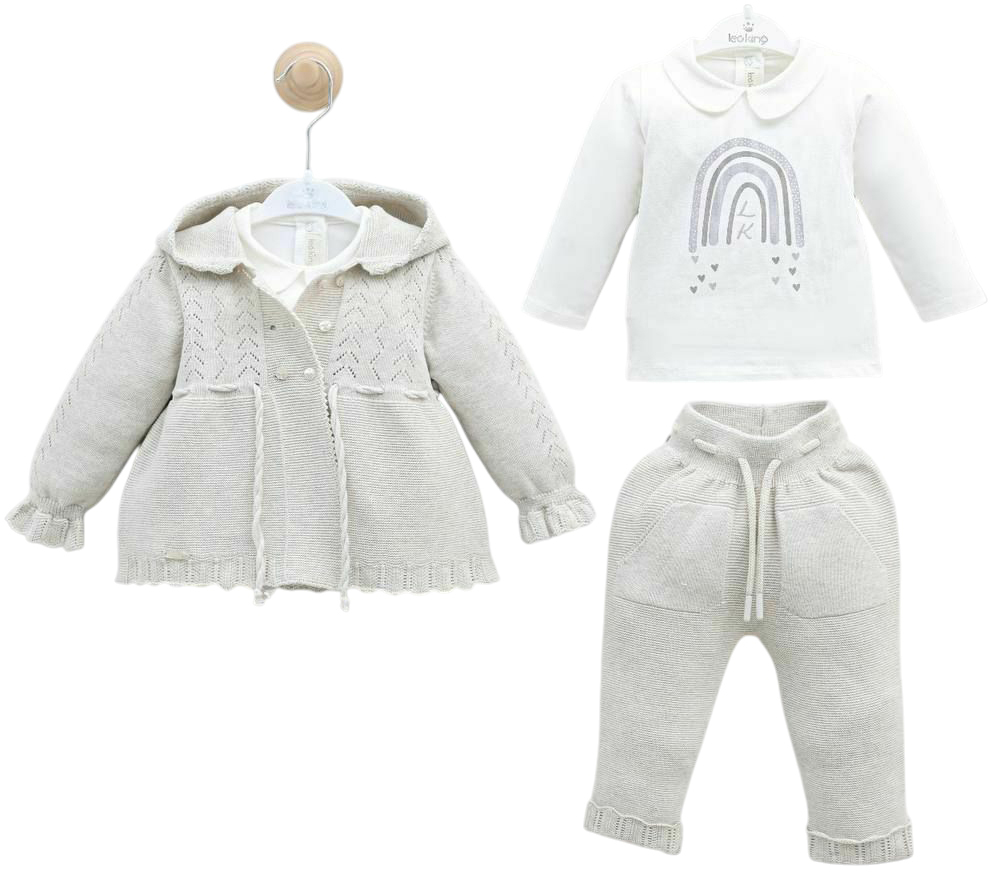 Set sweater+sweater+pants