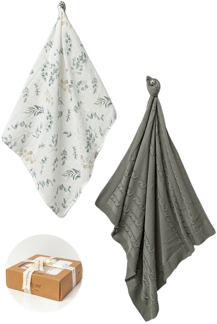 Blanket+muslin blanket