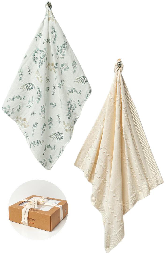 Blanket+muslin blanket
