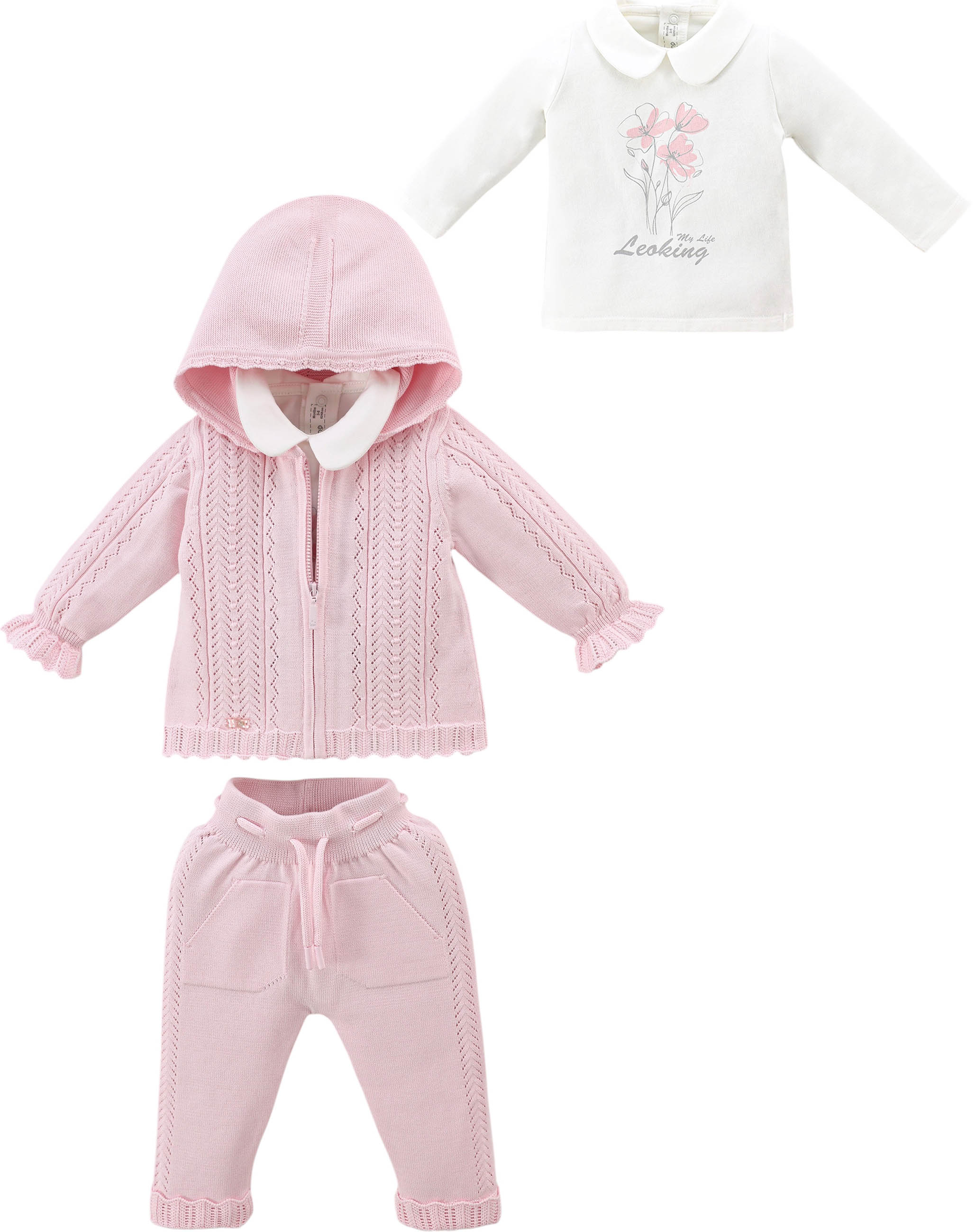 Set sweater+sweater+pants