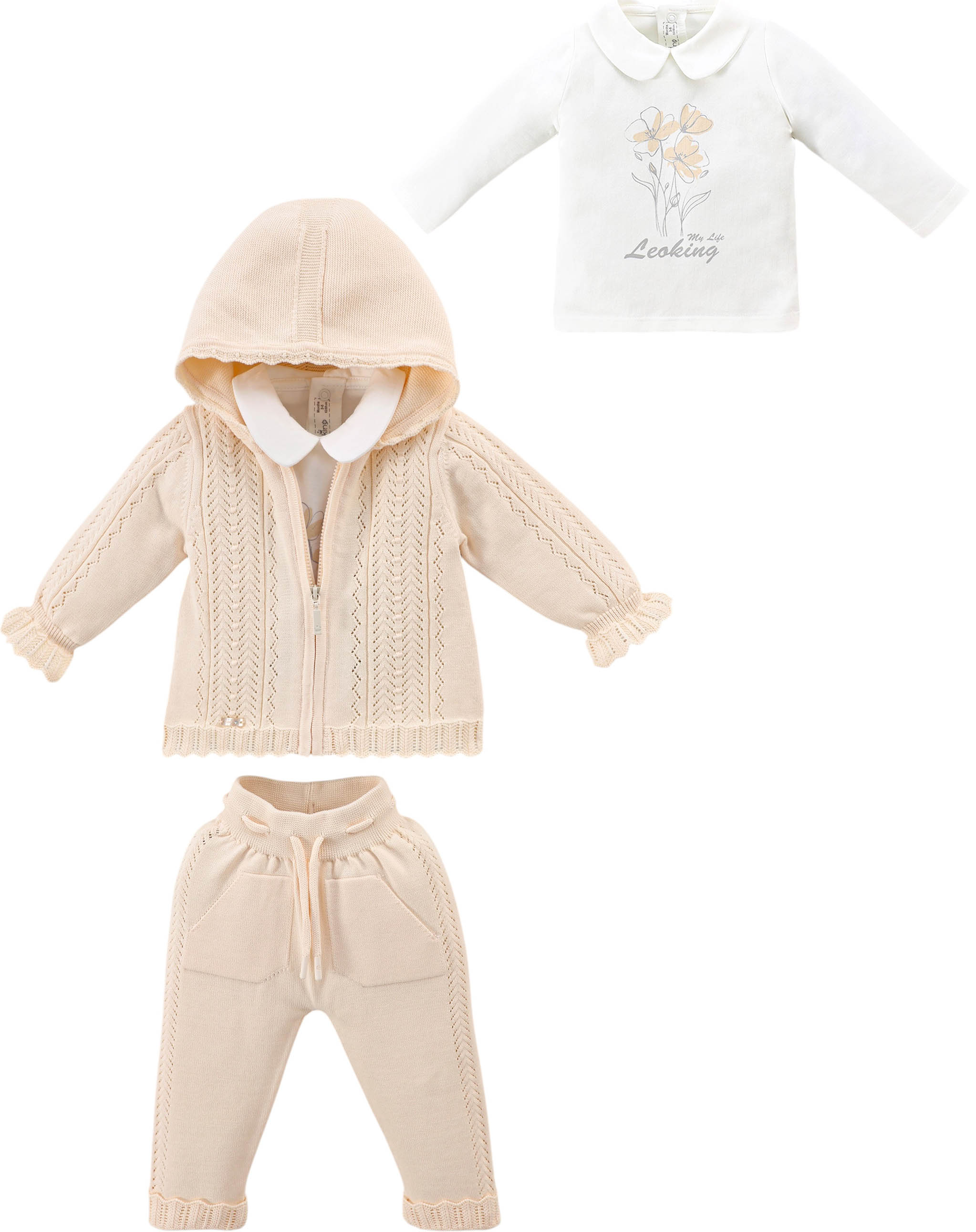 Set sweater+sweater+pants