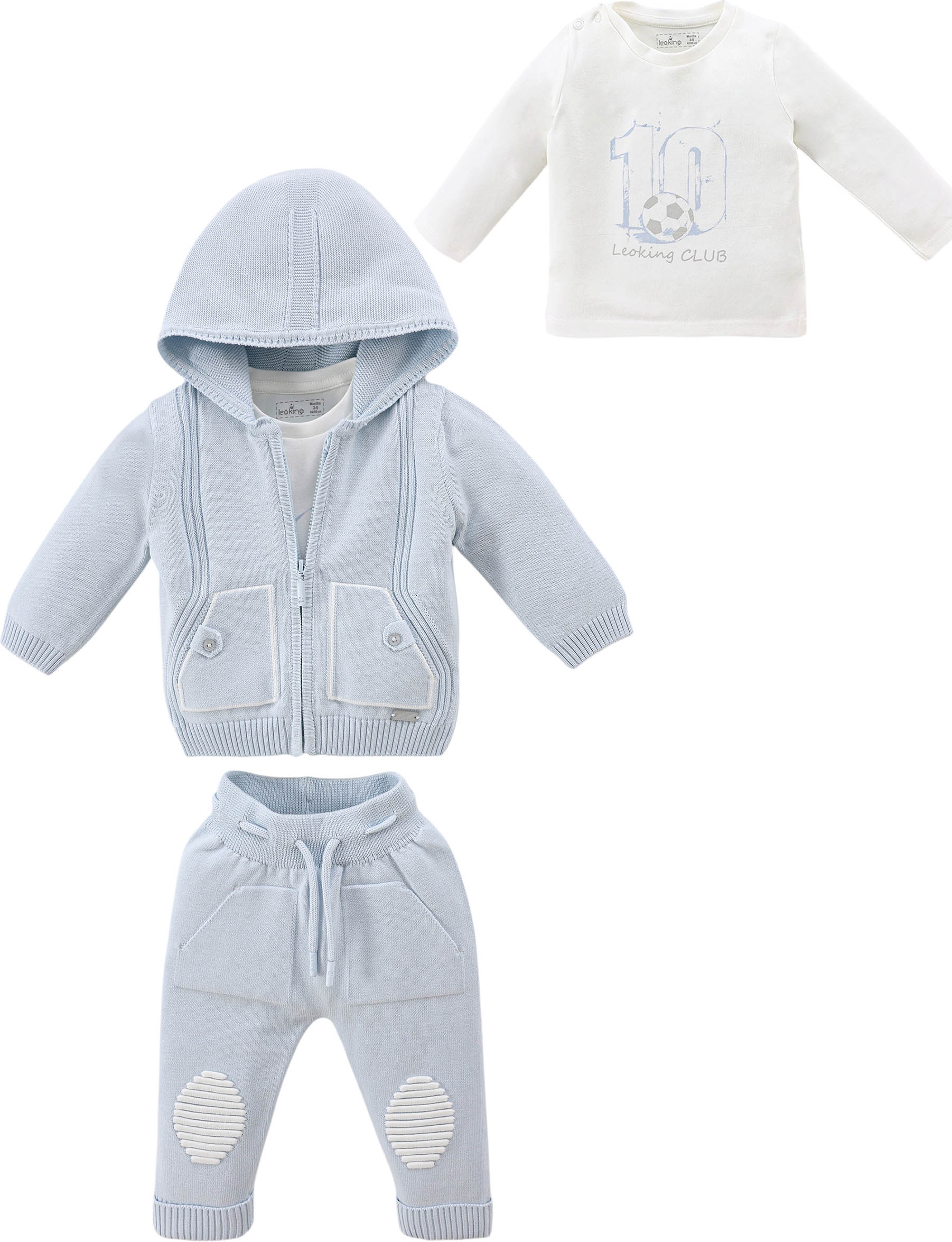 Set sweater+sweater+pants