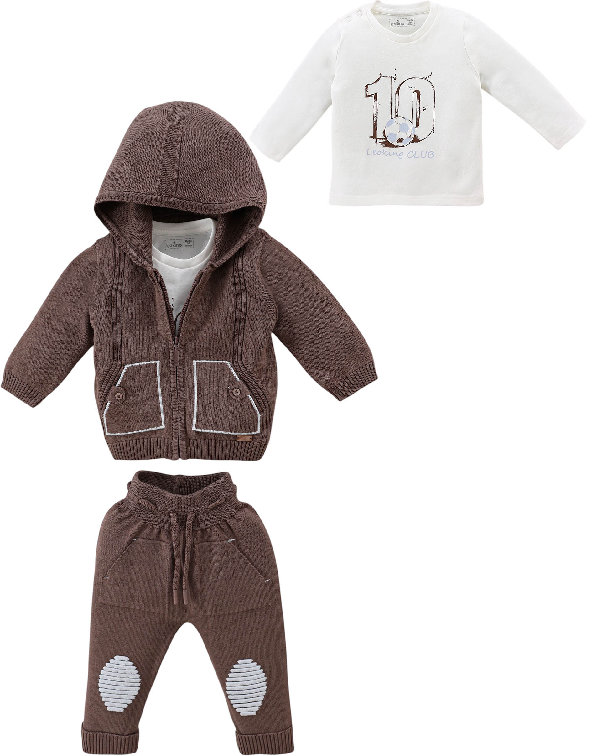 Set sweater+sweater+pants