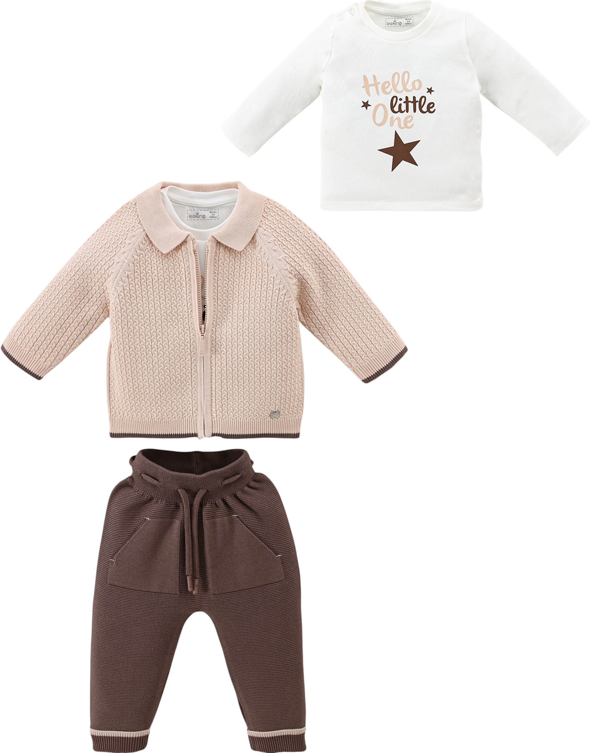 Set sweater+sweater+pants