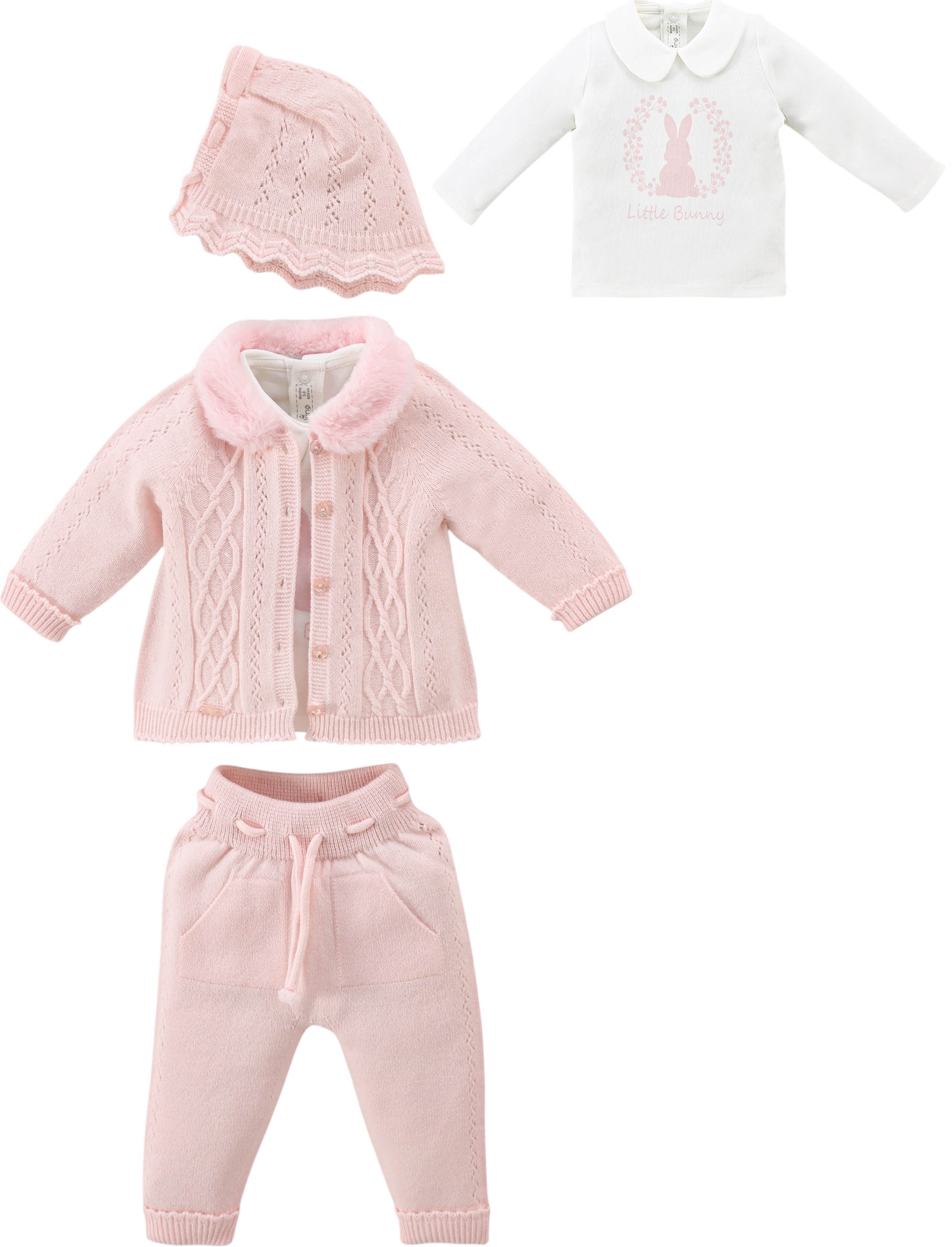 Set sweater+sweater+pants+hat