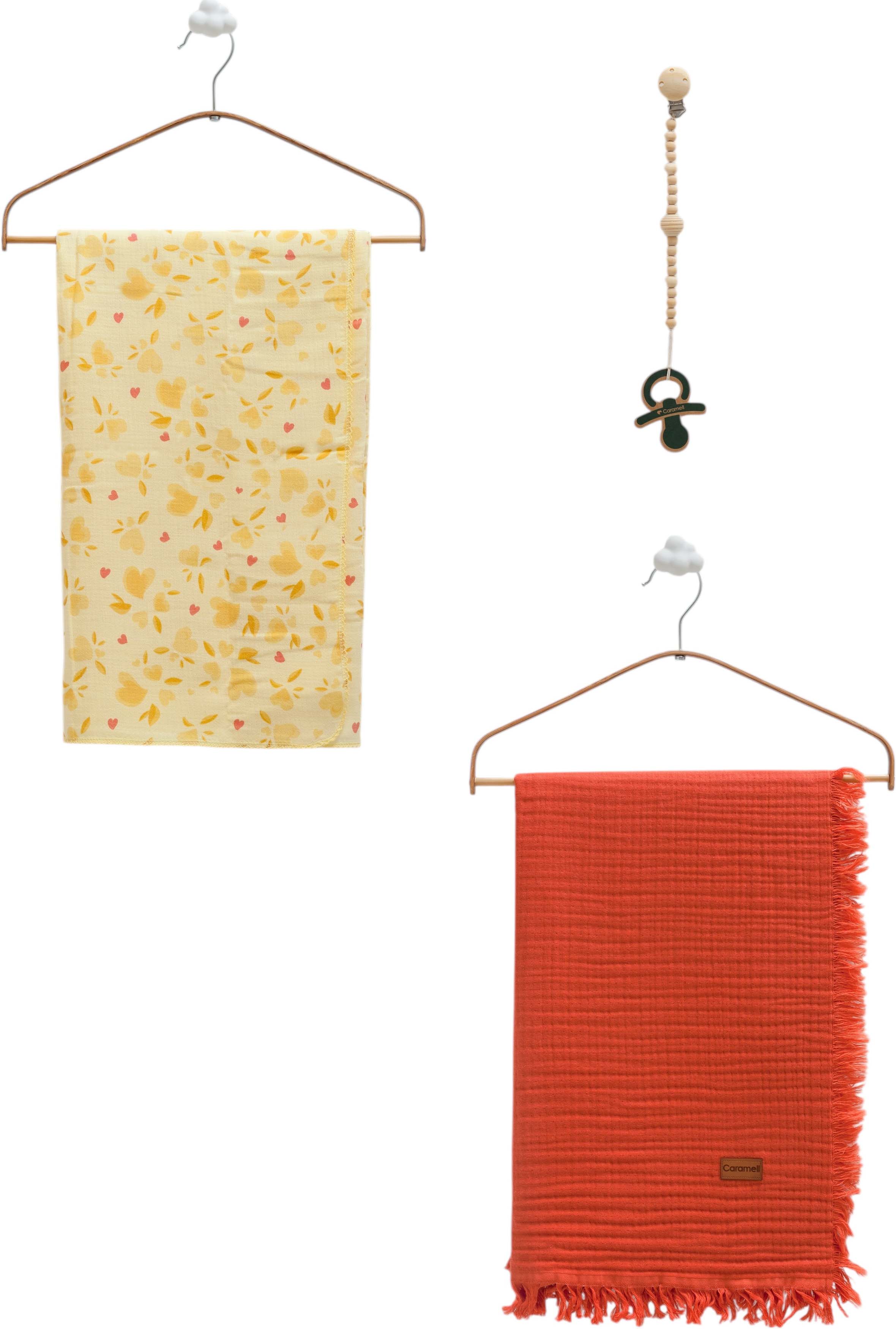 Muslin blankets set 2pcs, series BASIC. (Expected date)