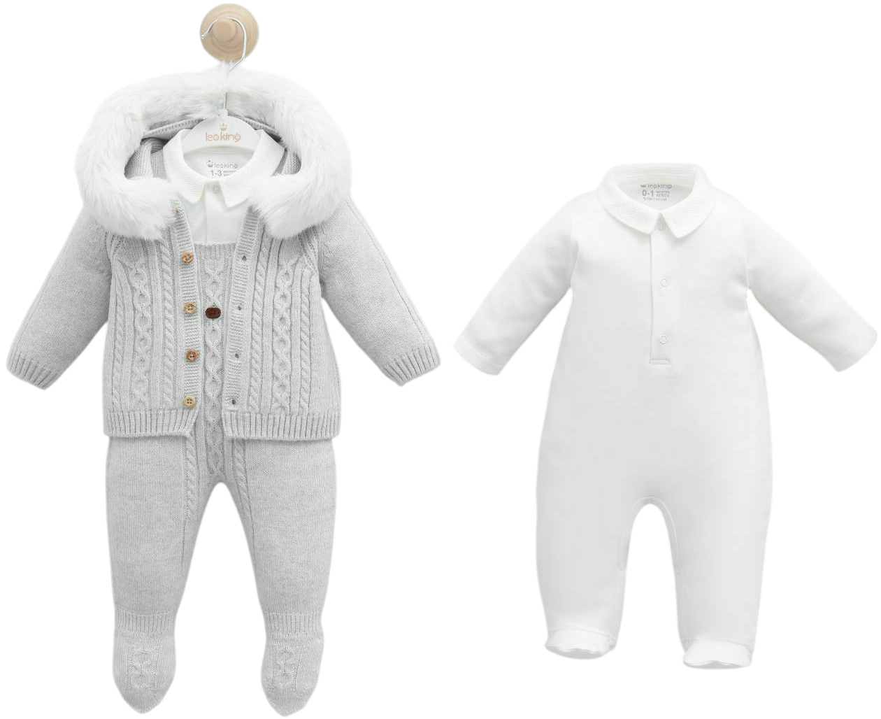Set overalls+overalls+sweater