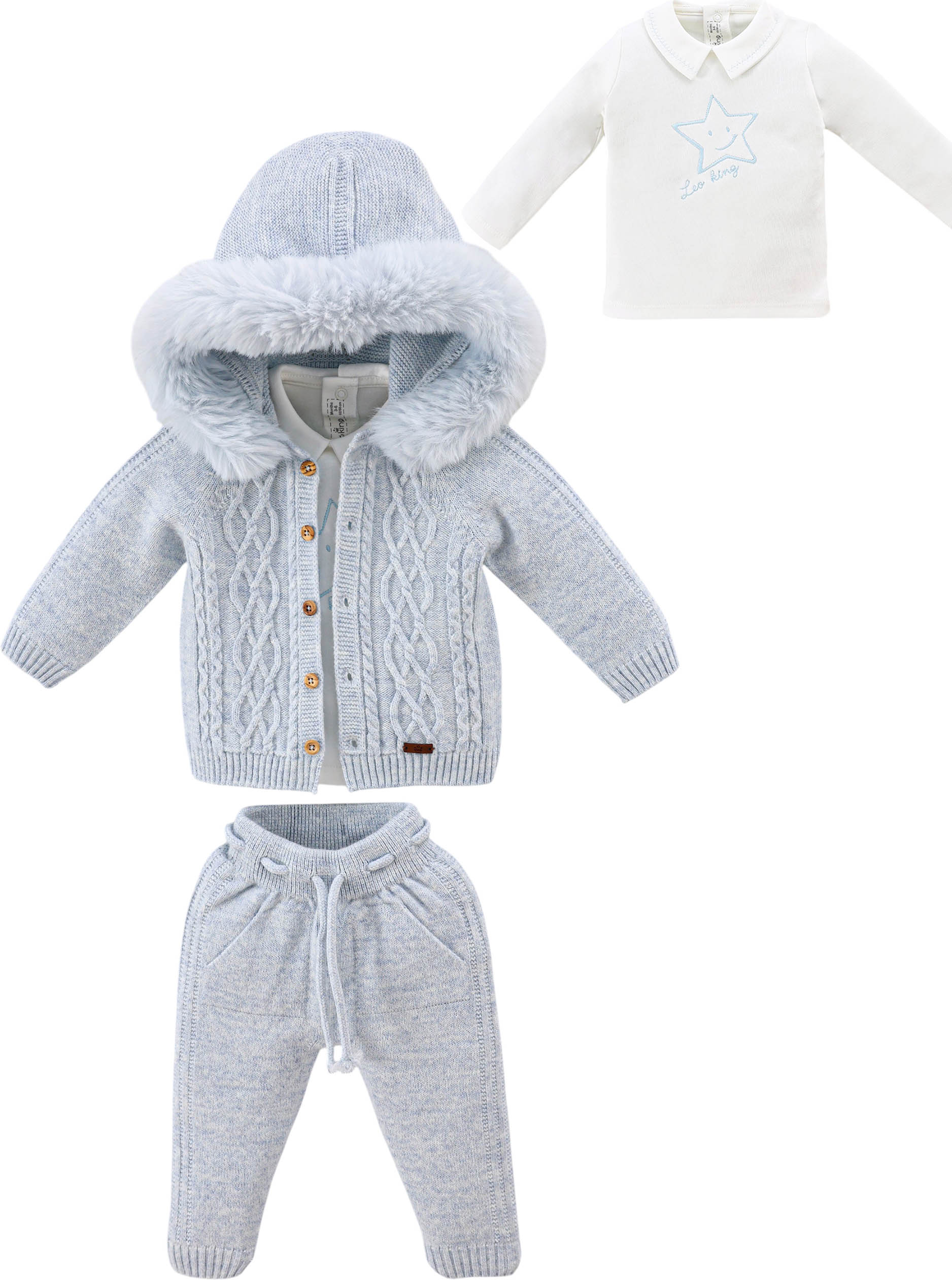 Set sweater+sweater+pants