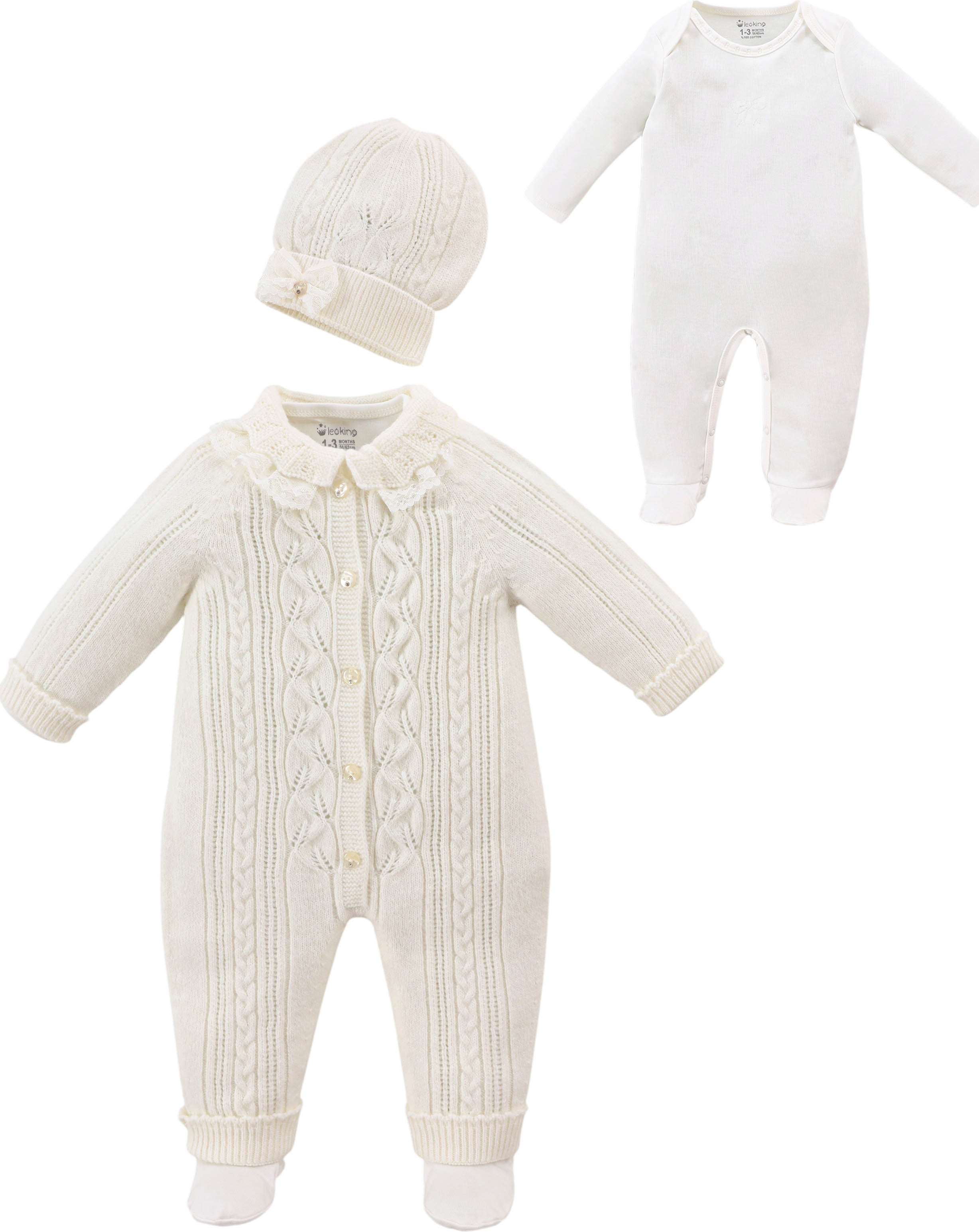 Overalls knitted+overalls knitted+hat Overalls knitted+overalls knitted+hat