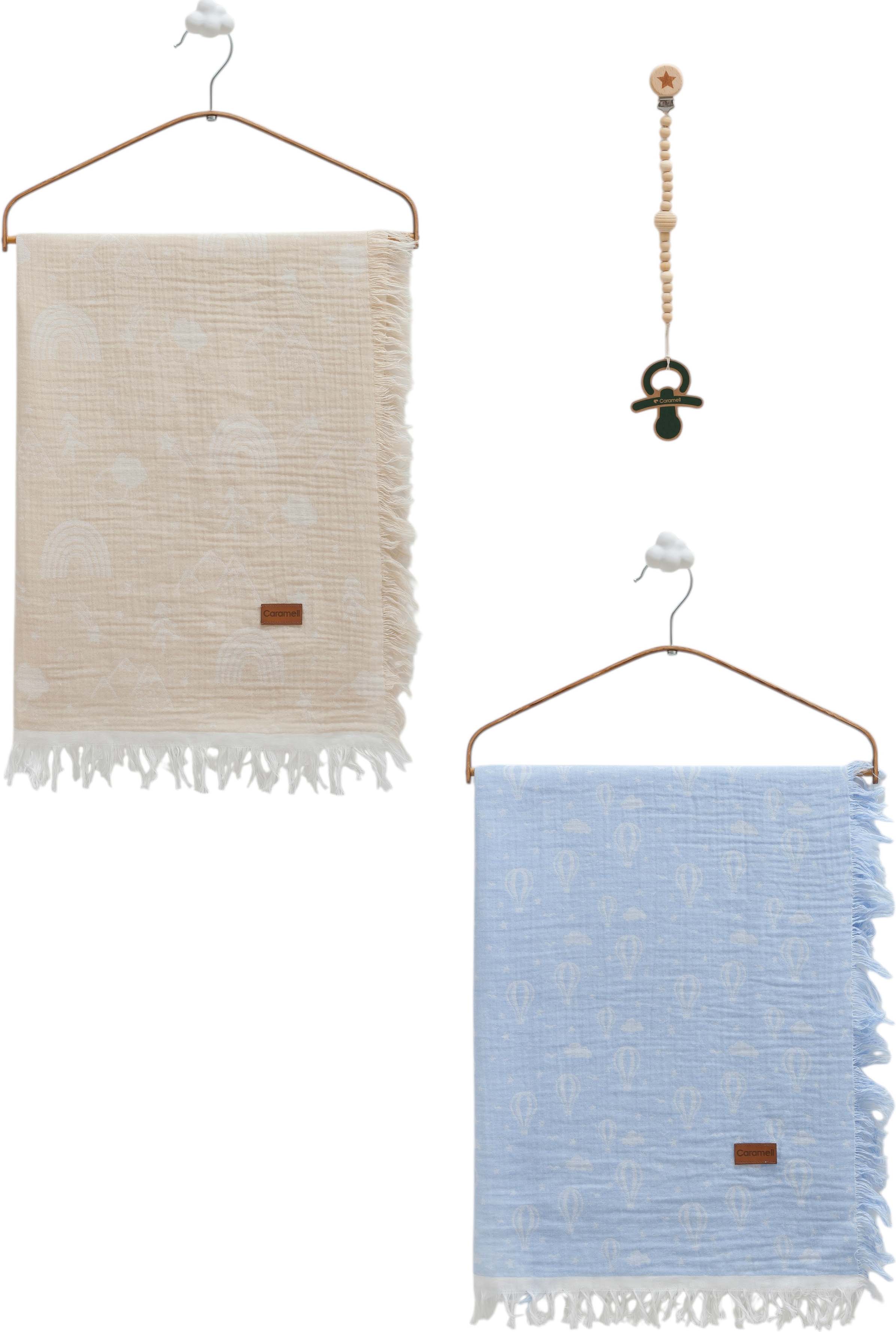 Muslin blankets set 2pcs, series BASIC. (Expected date)