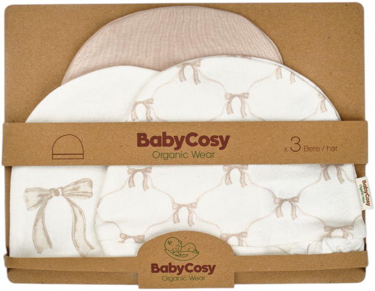Hat set 3pcs (pack of 5 sets)