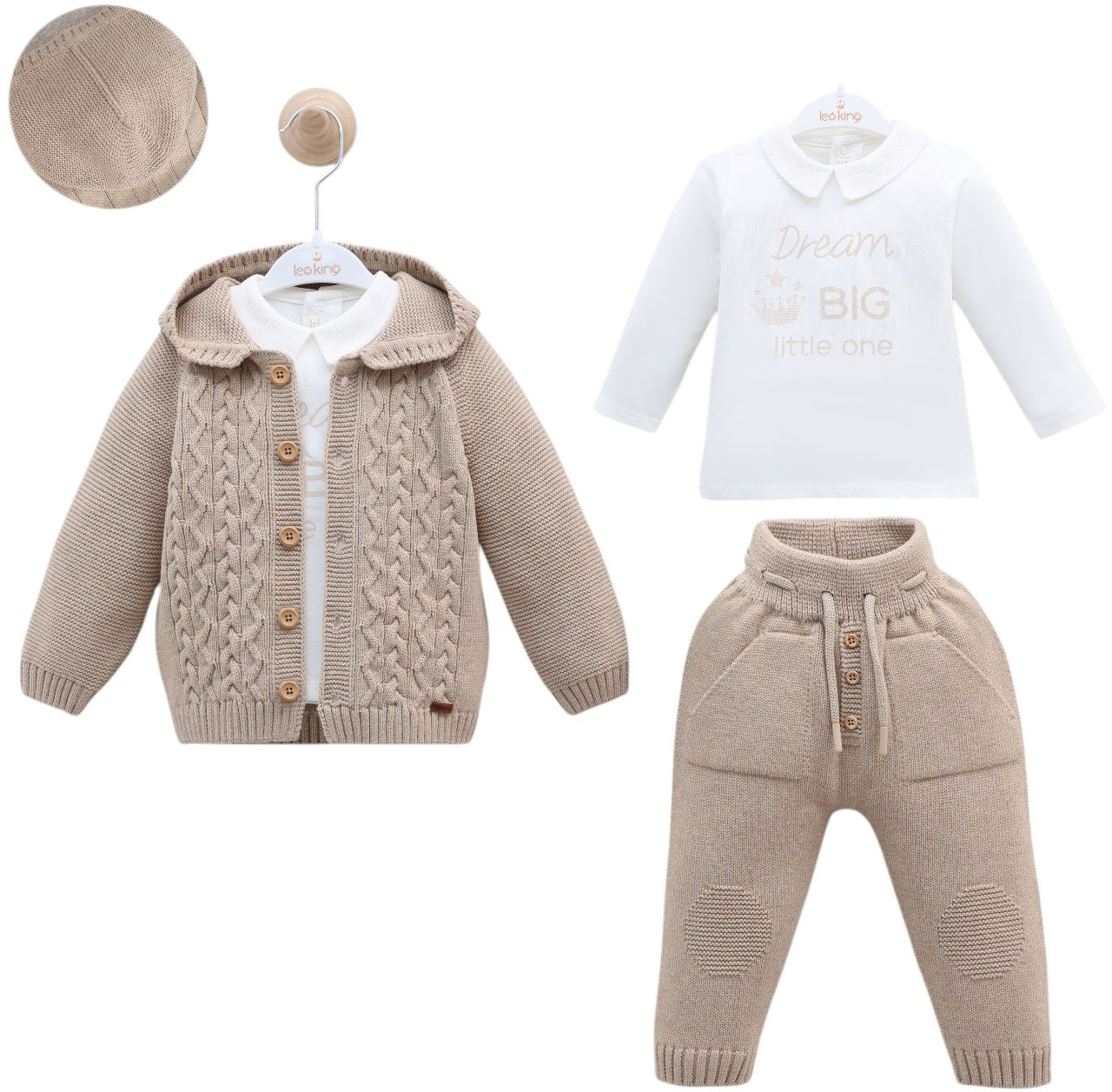 Set sweater+sweater+pants