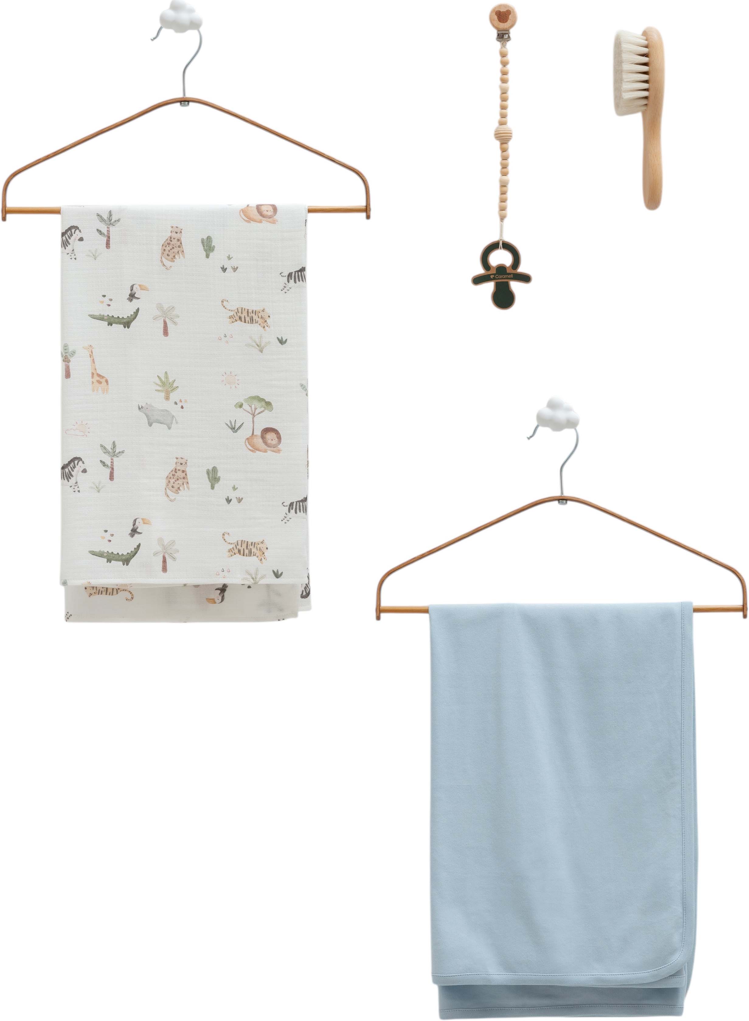 Blanket+blanket+accessories, series BASIC. (Expected date)