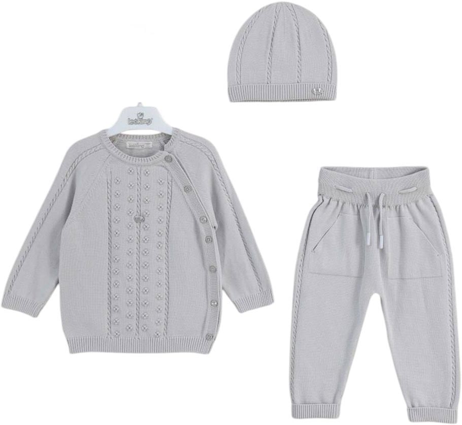 Set sweater+pants+hat