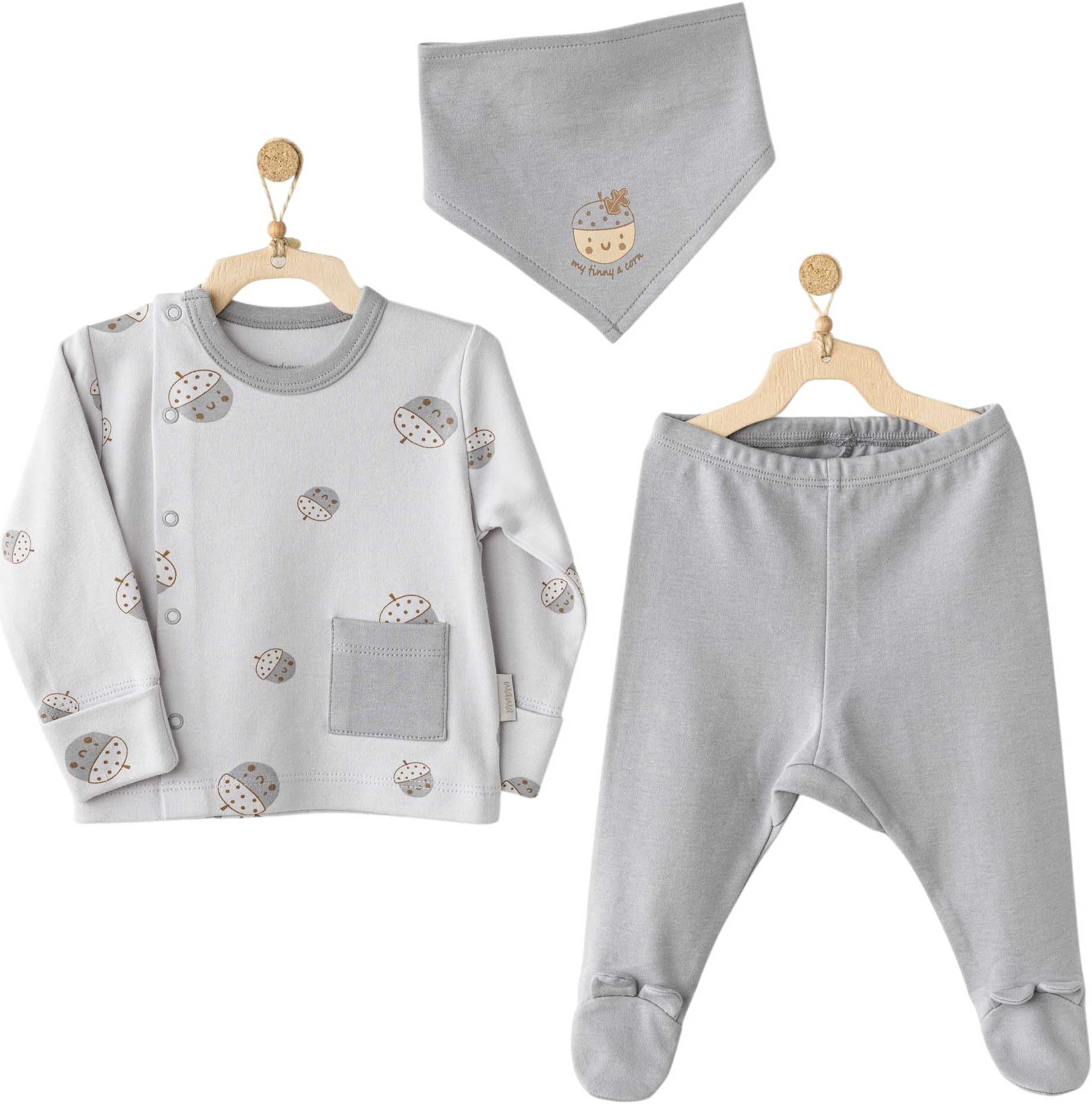 Set loose jacket+pants+bib, series HELLO AUTUMN