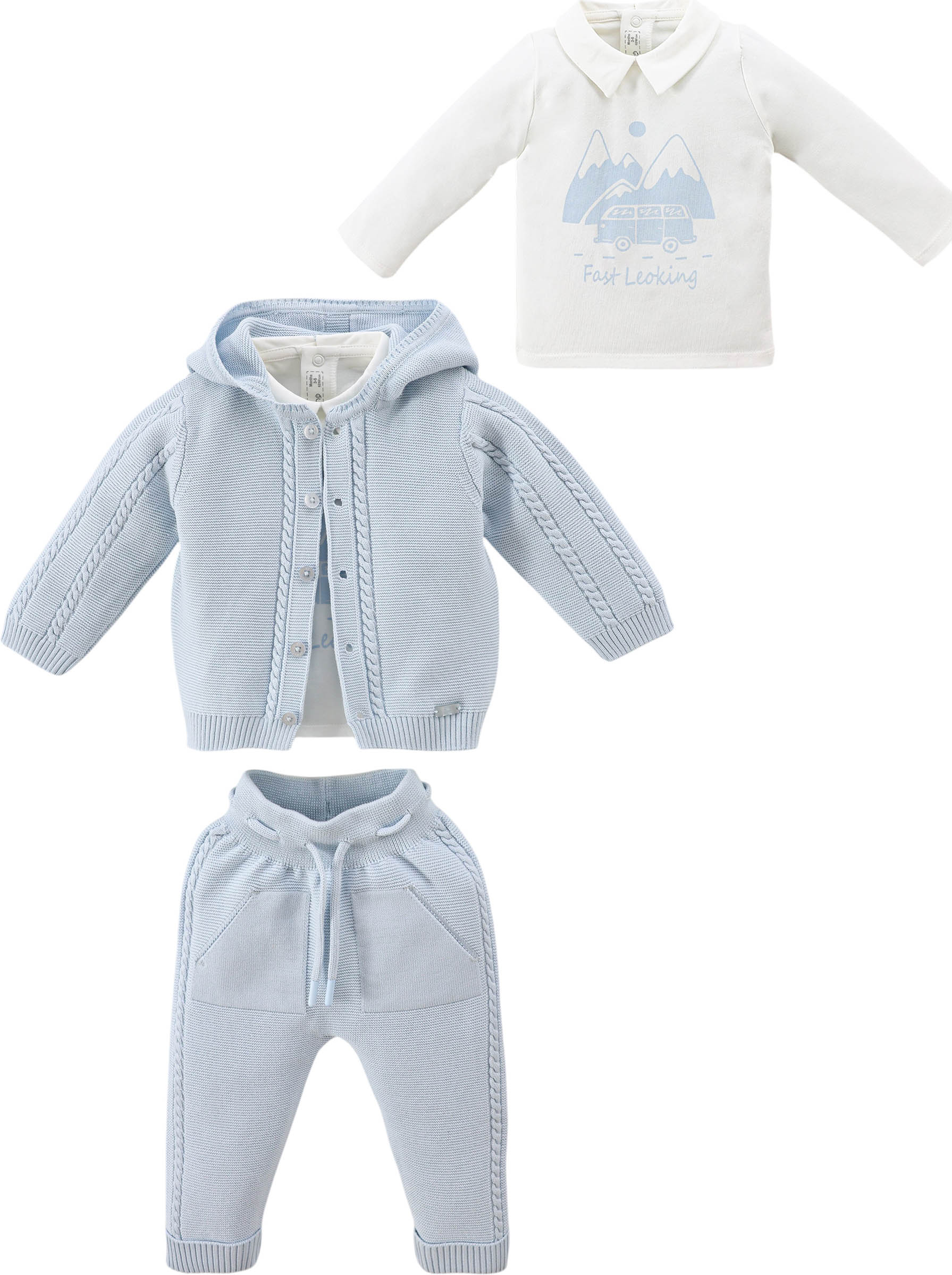 Set sweater+sweater+pants Set sweater+sweater+pants