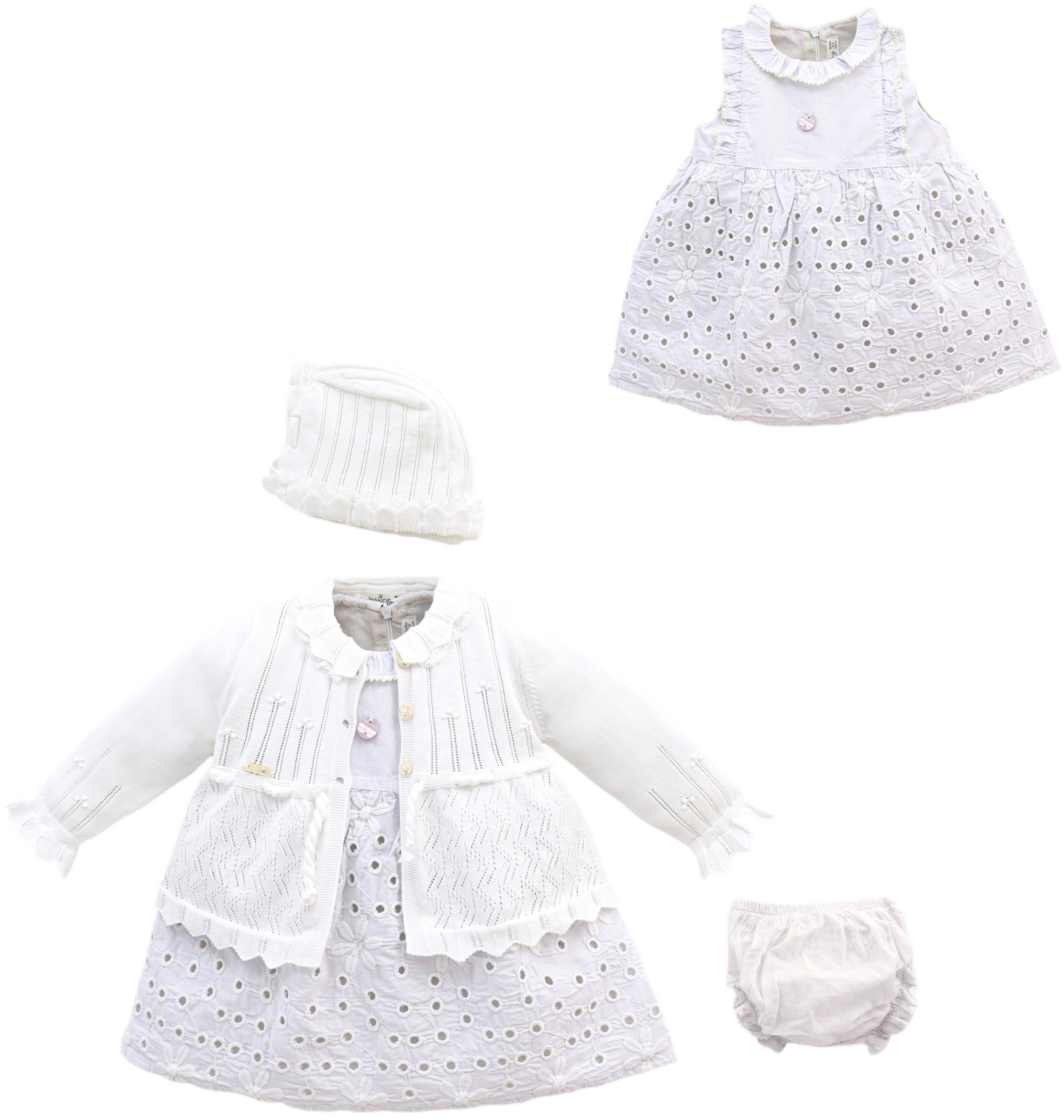 Set sweater+dress+hat+panties