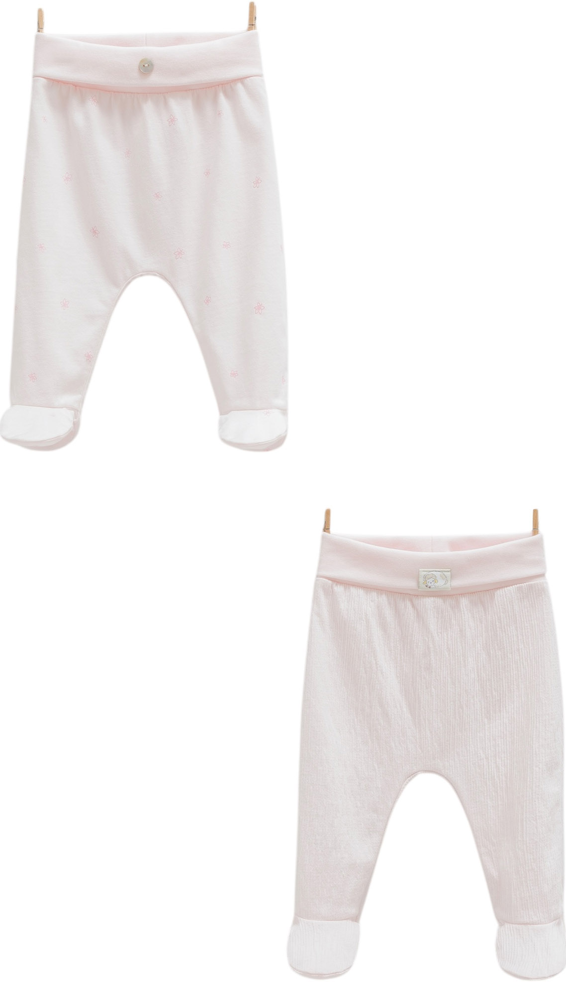 Pants set 2pcs (pack of 4 sets), series MINI LAMB