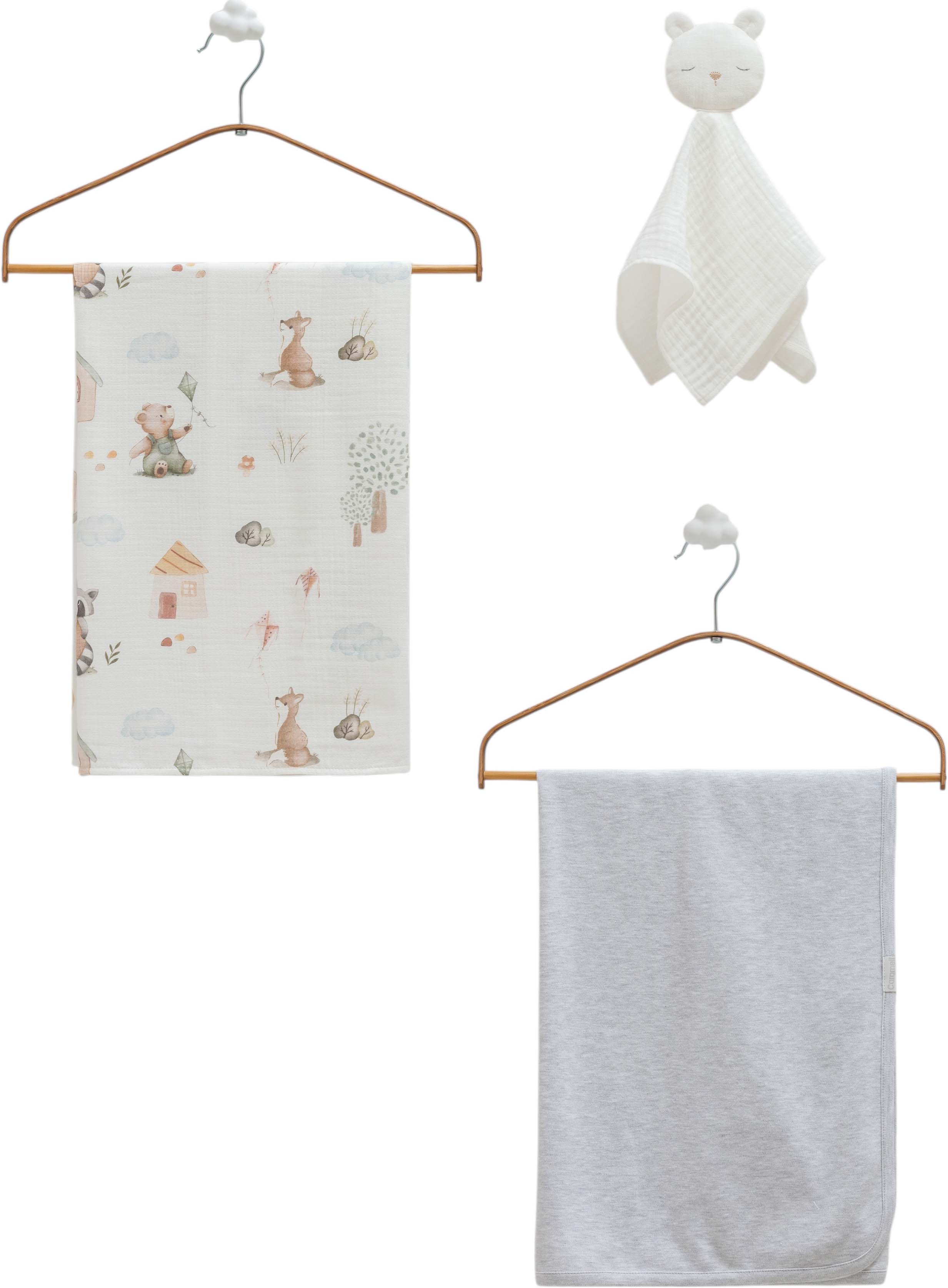 Blanket+blanke+handkerchief, series BASIC. (Expected date)