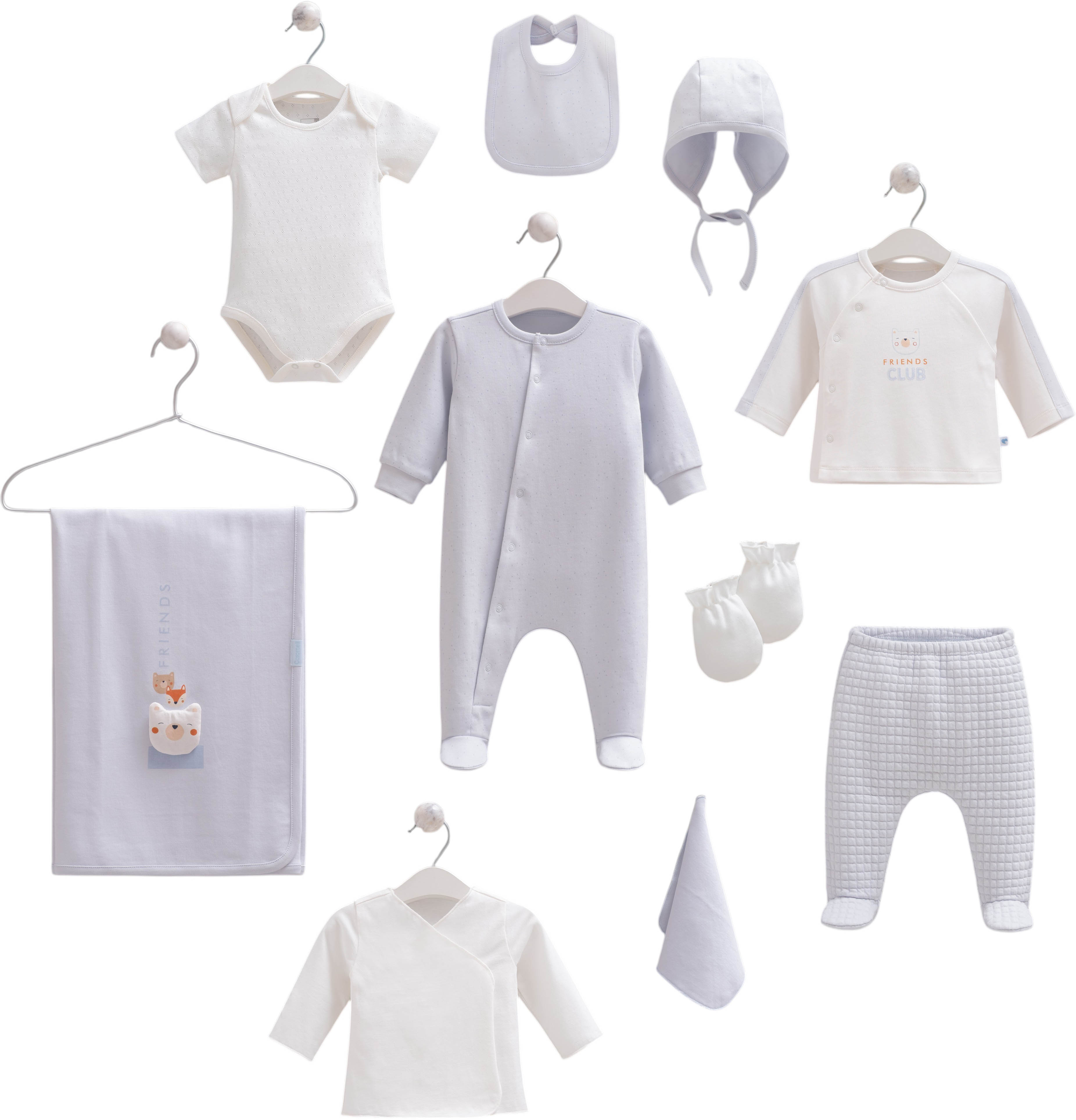 Set 10 items, series FRIENDS