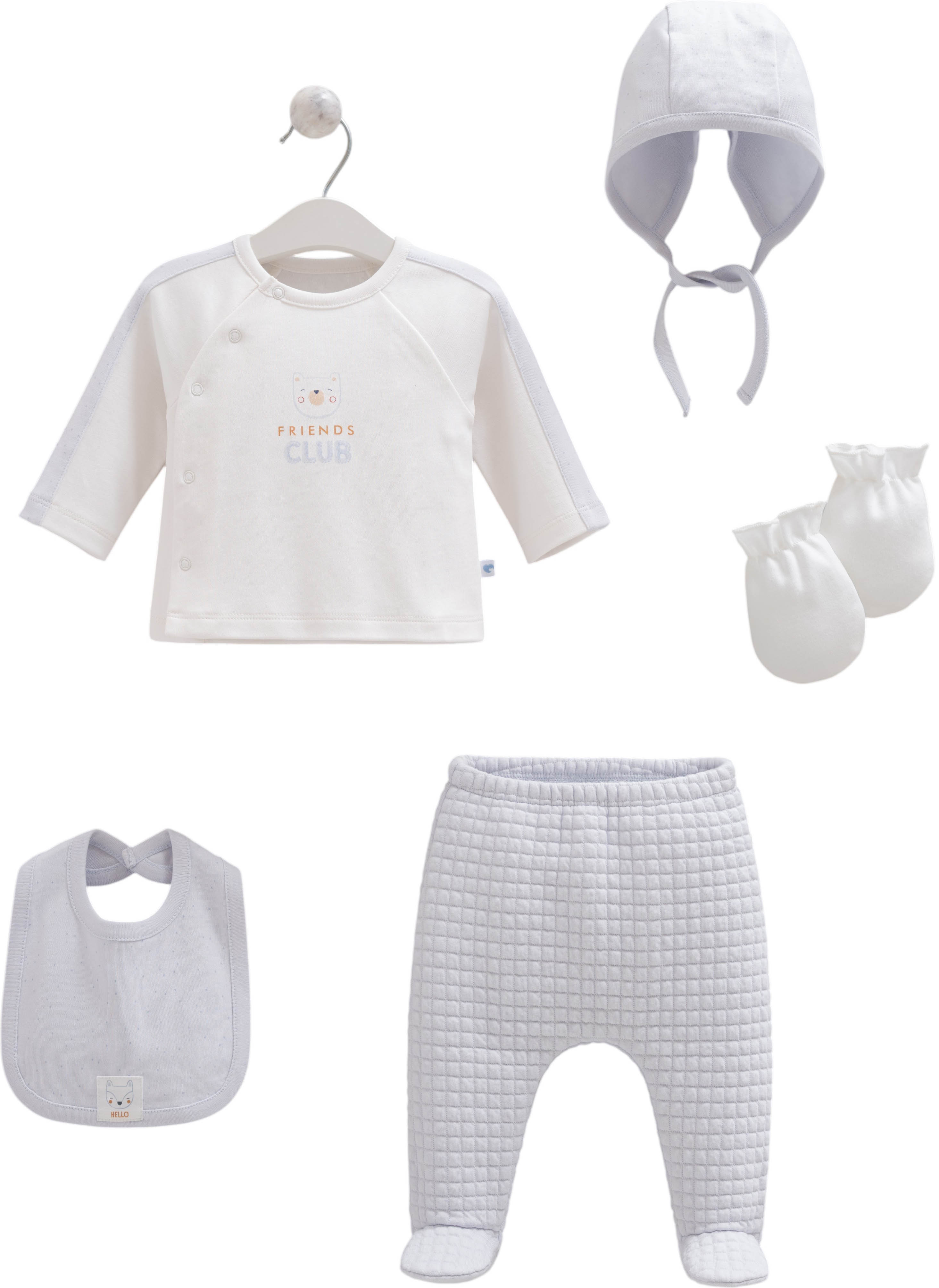Set 5 items, series FRIENDS