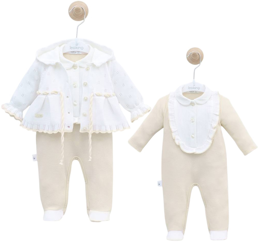 Set sweater + sweater + overalls