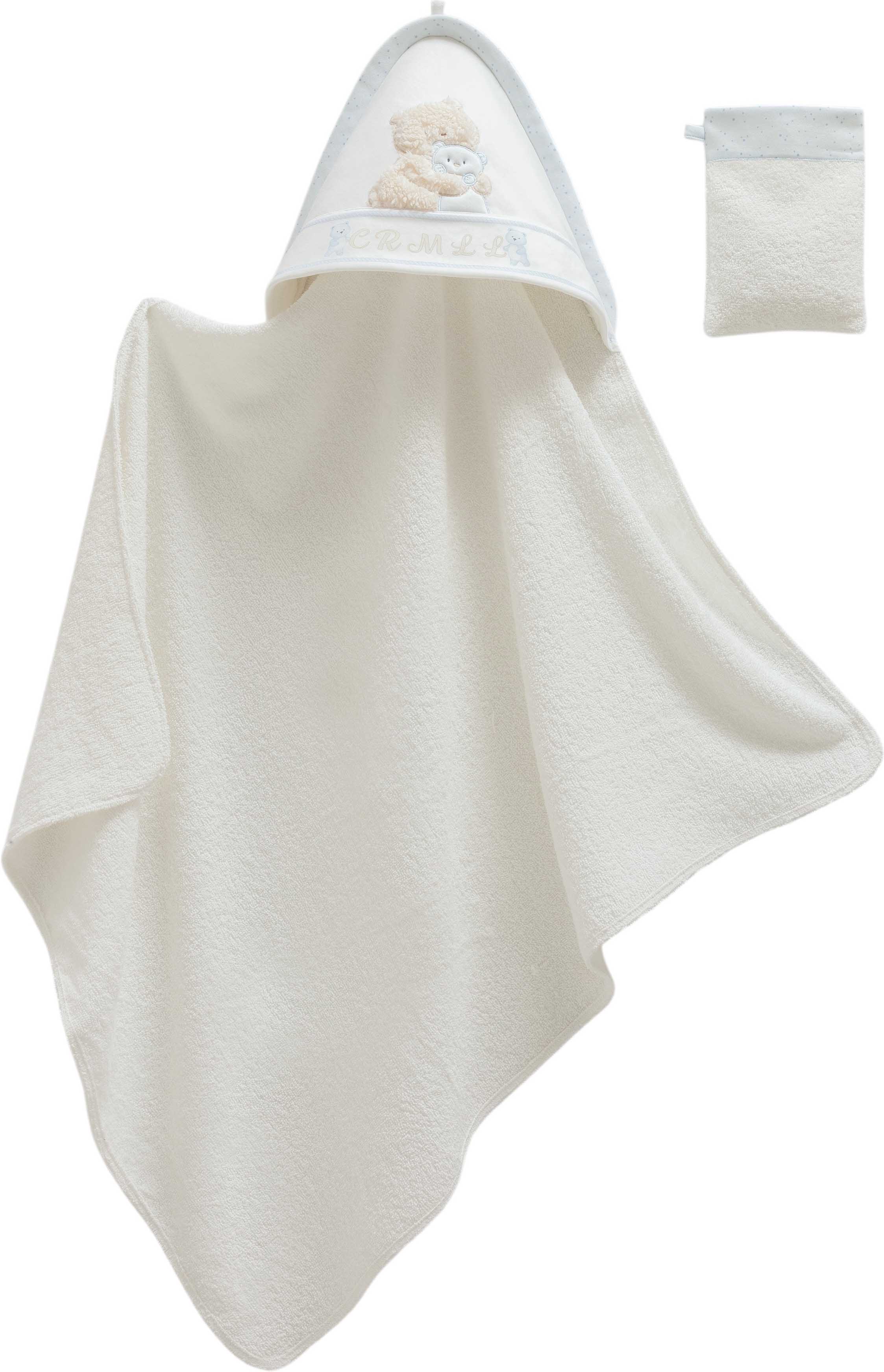 Towel+washcloth, series BASIC