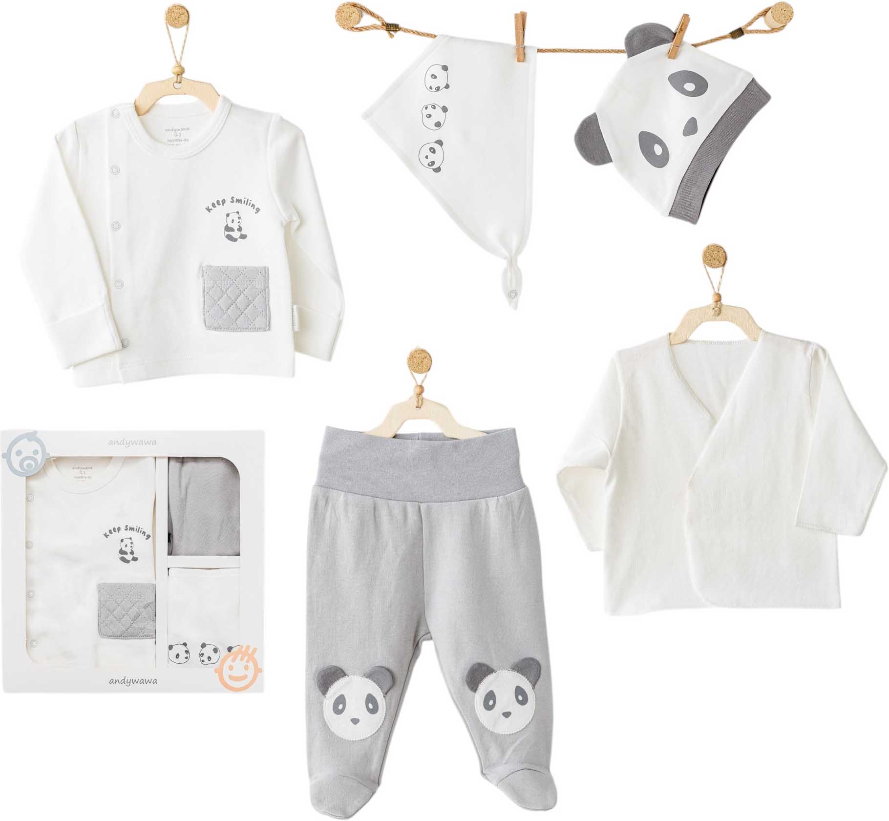 Set 5 items, series KEEP SMILING