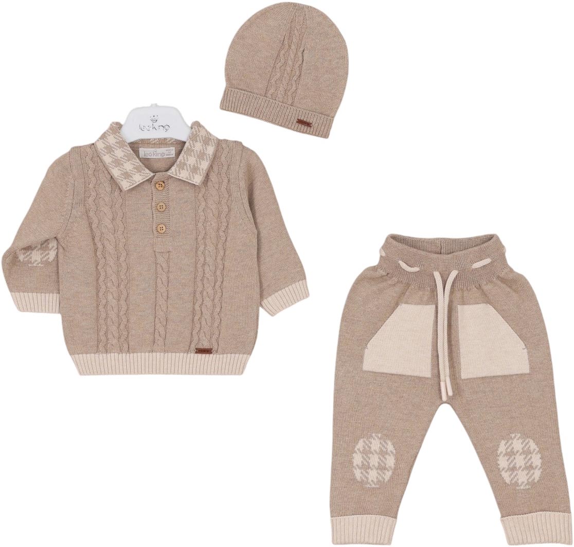 Set sweater+pants+hat