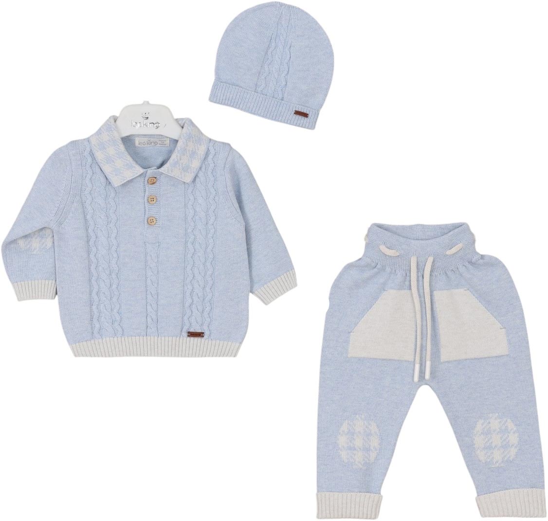 Set sweater+pants+hat