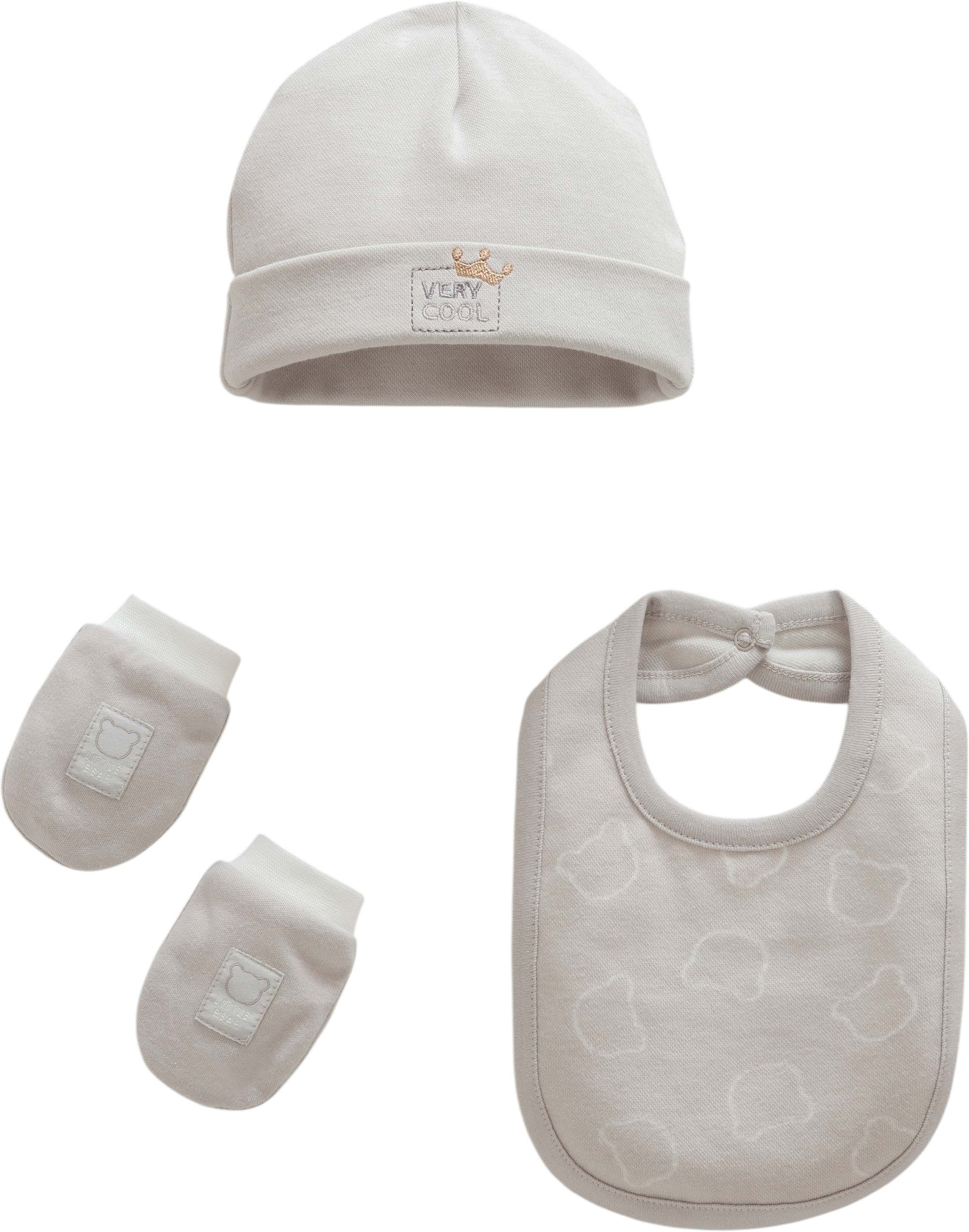 Hat+bib+gloves, series VERY COOL