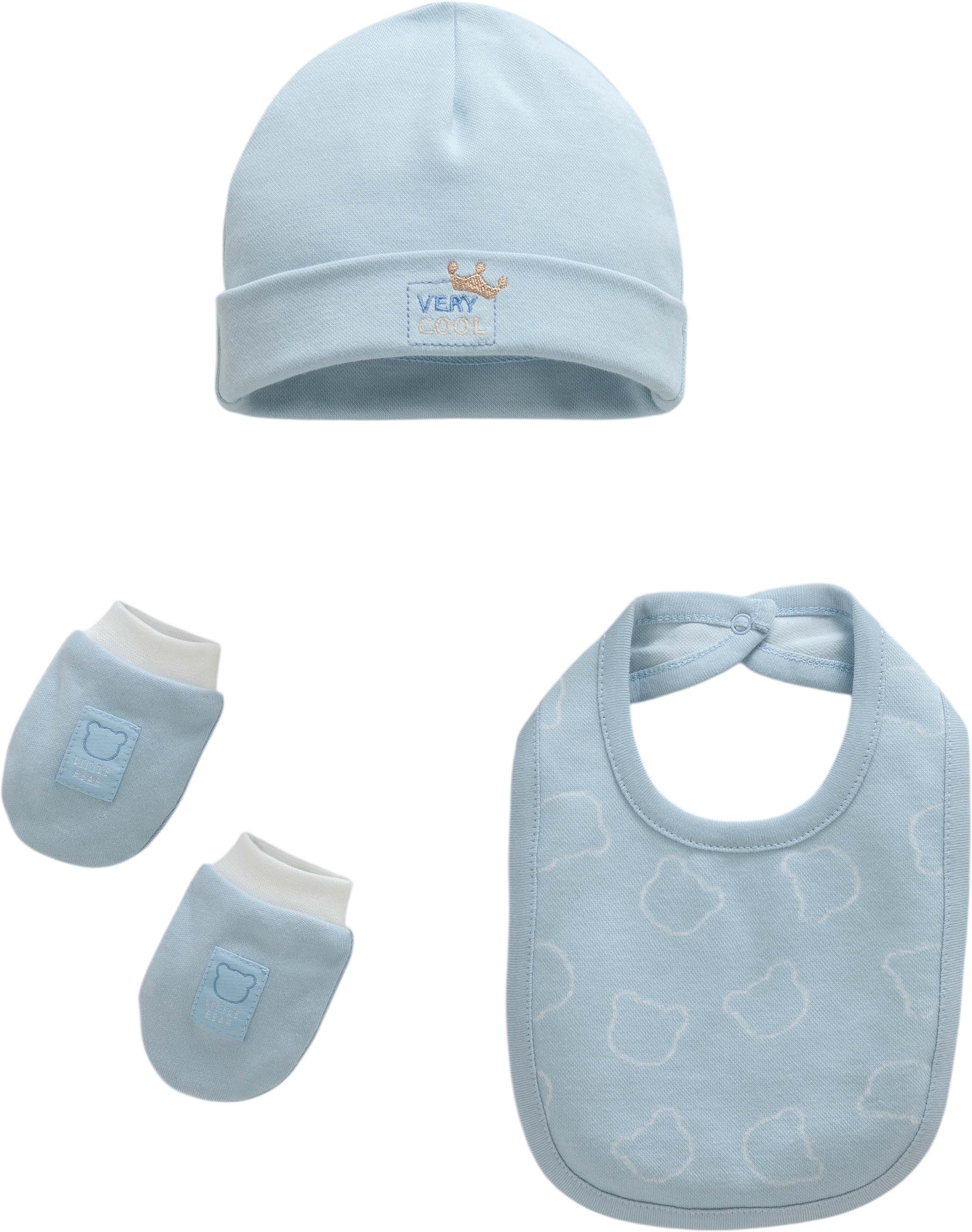 Hat+bib+gloves, series VERY COOL