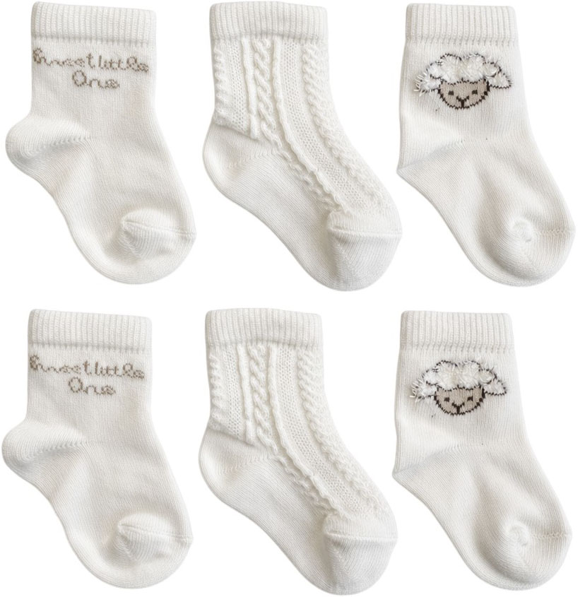 Socks set 6 pairs (pack of 3 sets) (expected 31.07.2026)