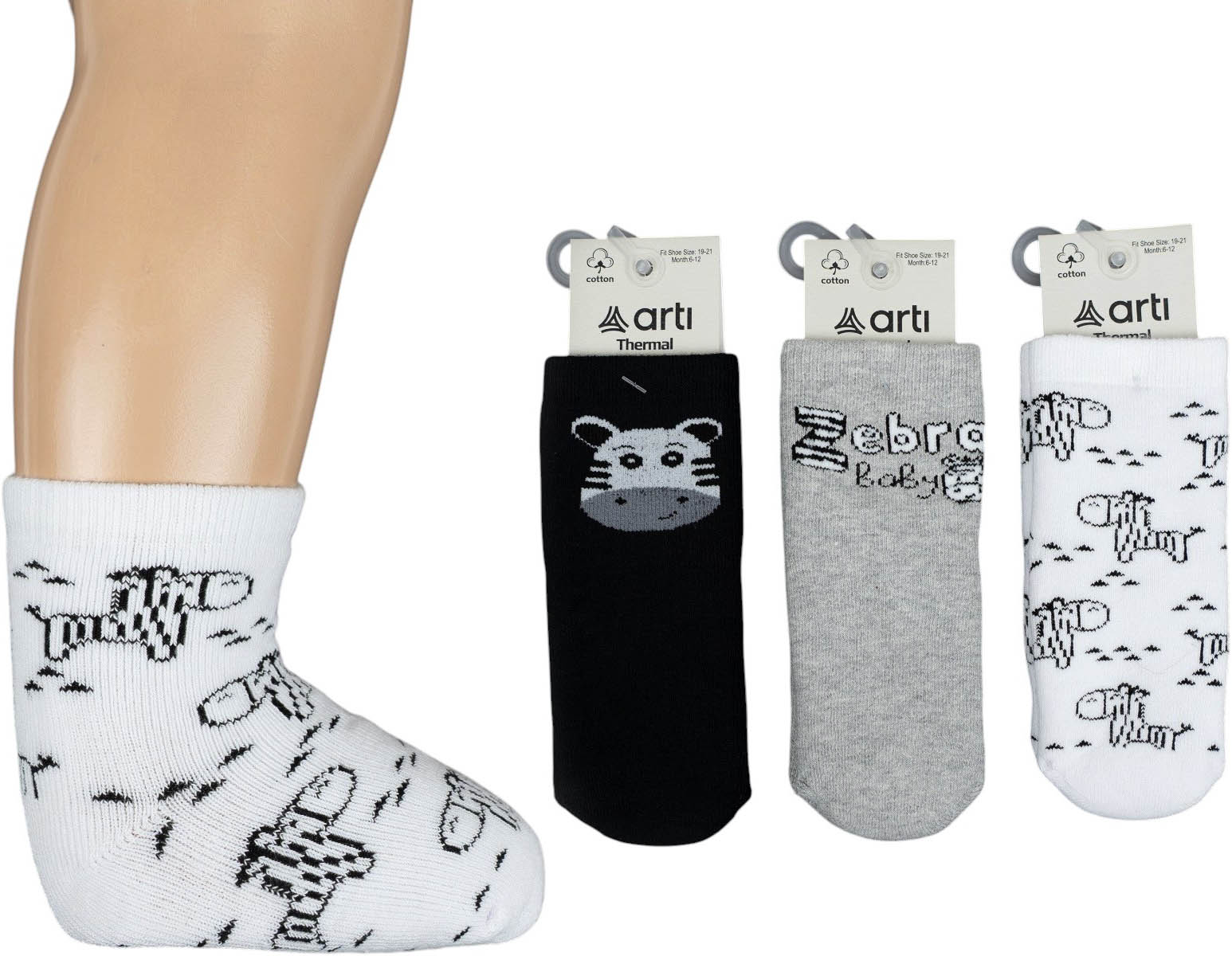 Socks terry Sebra
