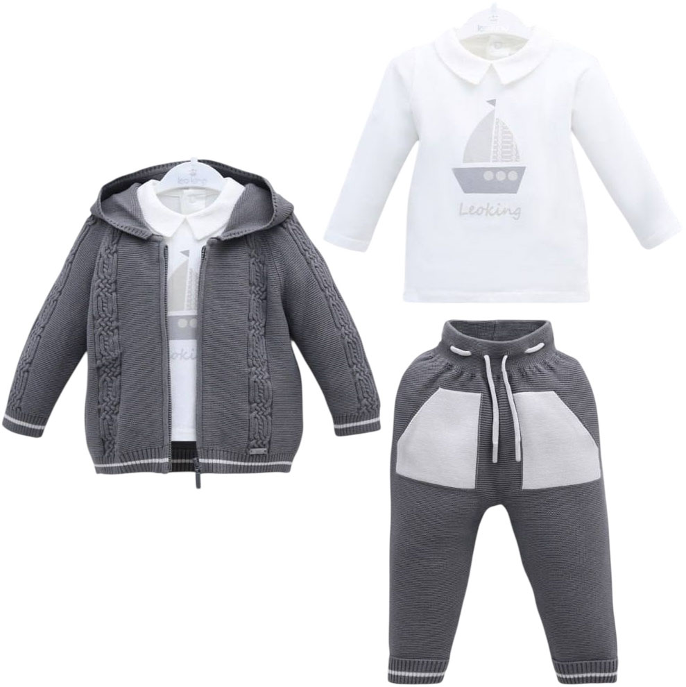 Set sweater+sweater+pants