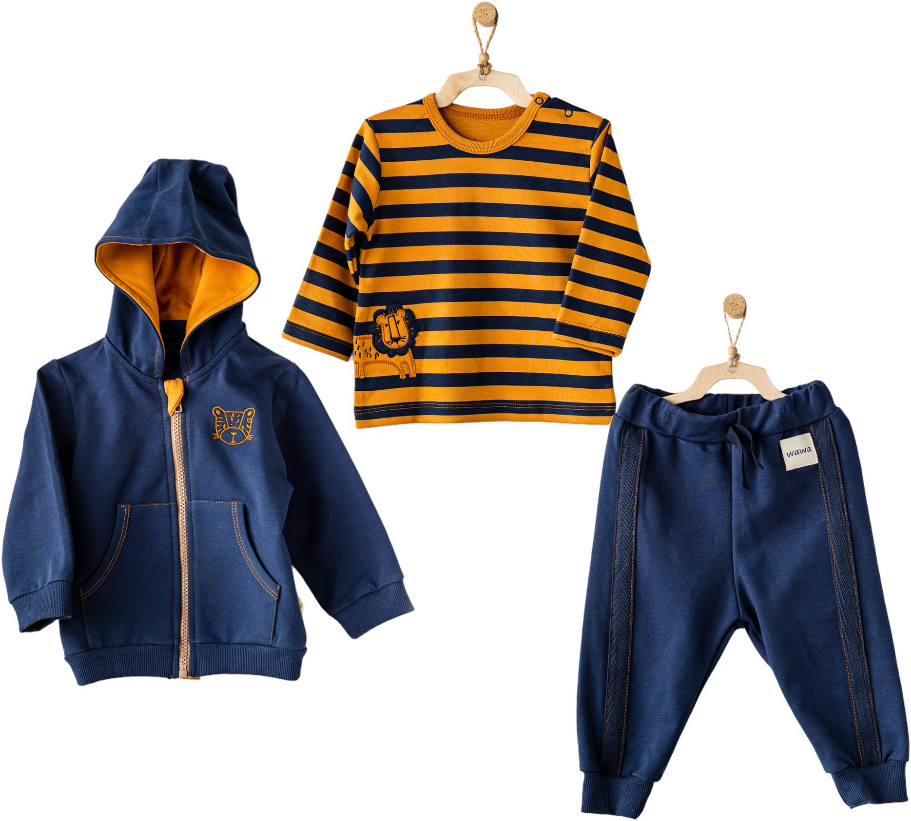 Set sweater+sweater+pants, series LION