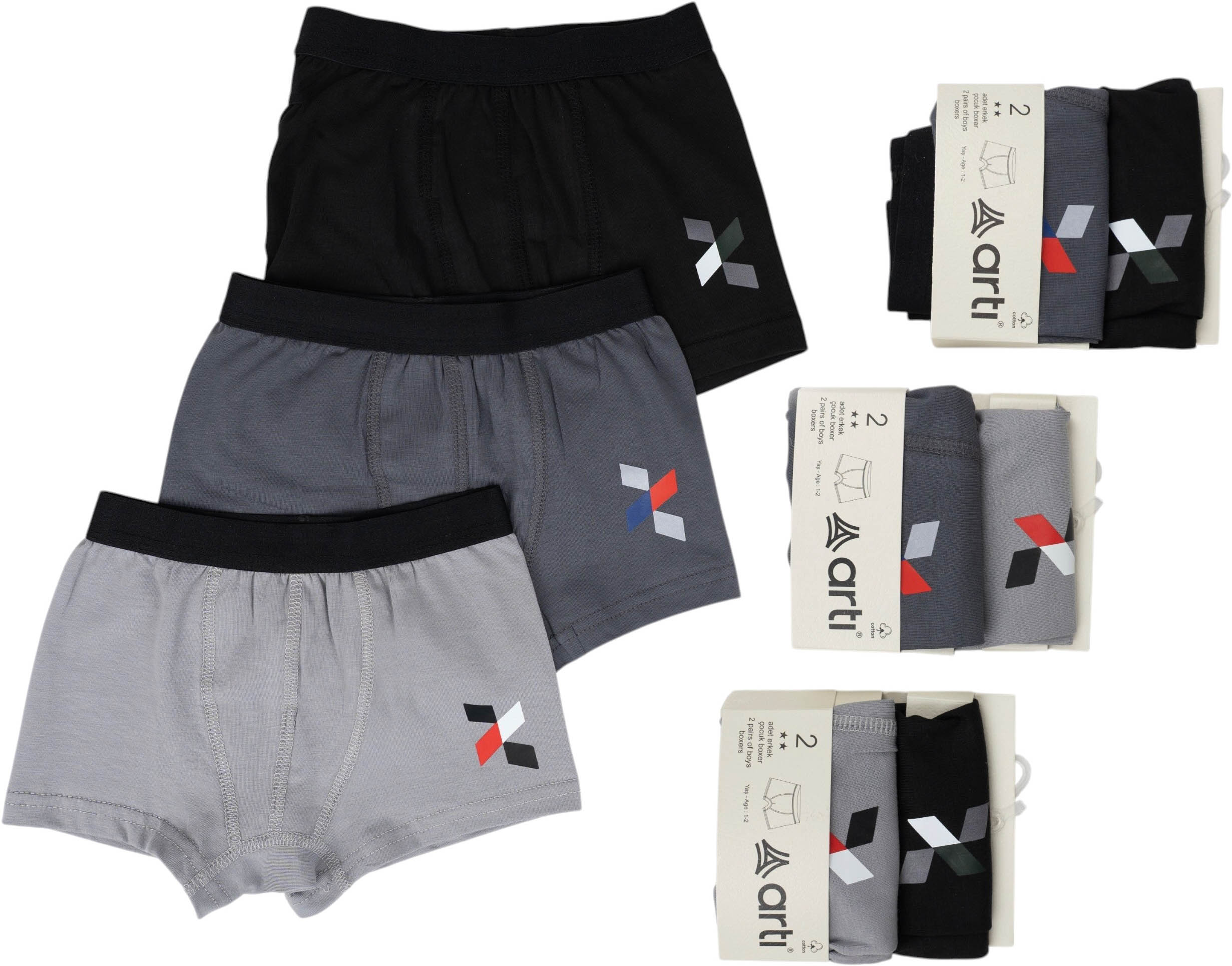 Set briefs 2pcs (pack of 6 sets) Pola Set briefs 2pcs (pack of 6 sets) Pola