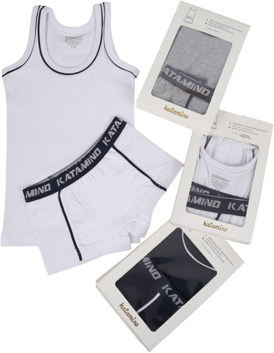 Set tank top+briefs Biyeli