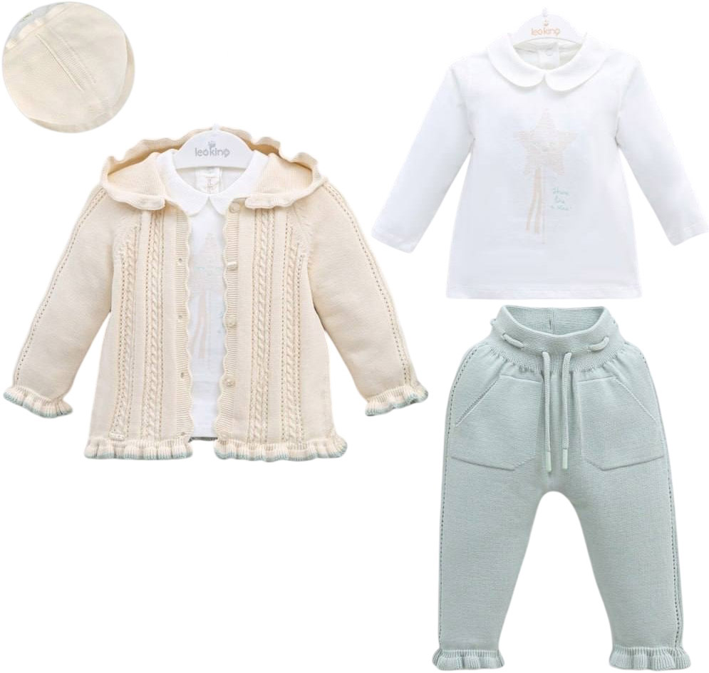Set sweater+sweater+pants