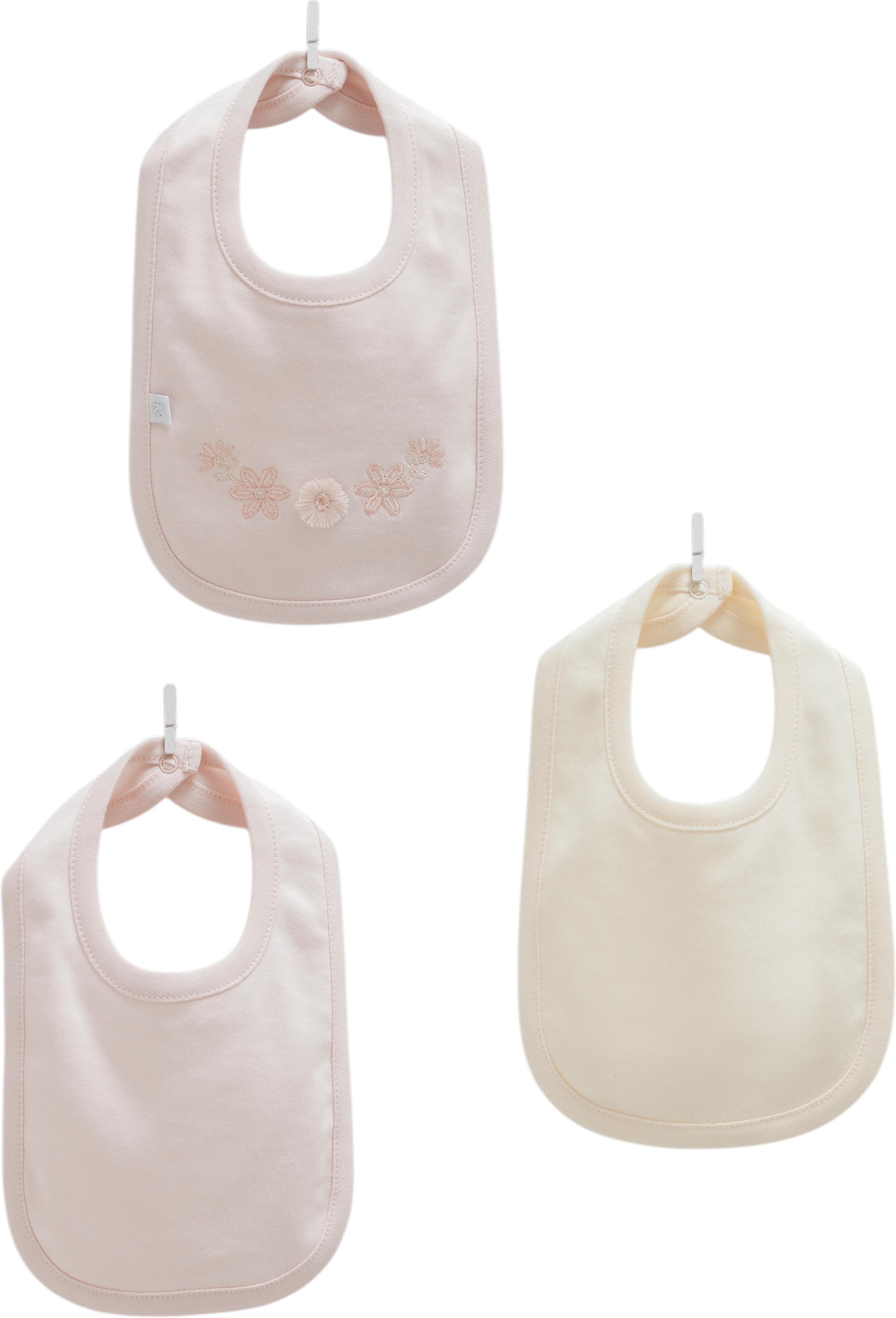 Bibs set 3pcs (pack of 4 sets), series LOVE HUGS