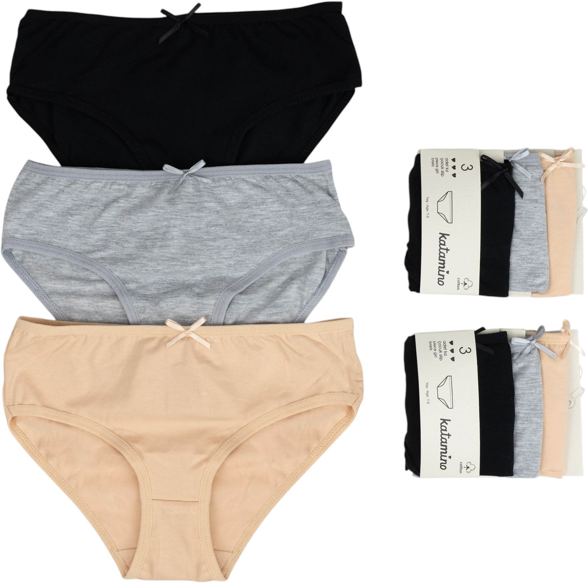 Set panties 3pcs (pack of 4 sets) Kamp