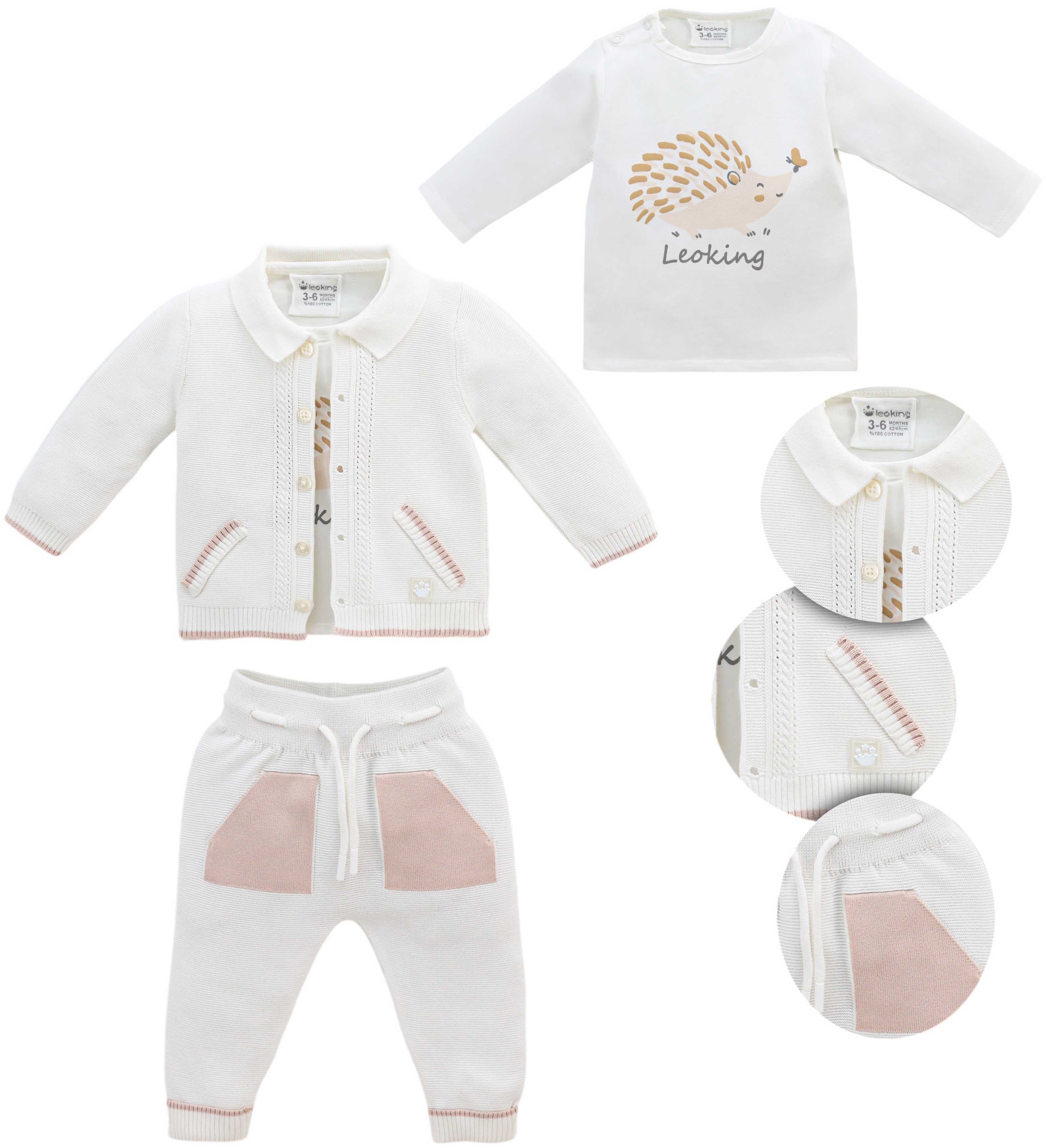 Set sweater+sweater+pants