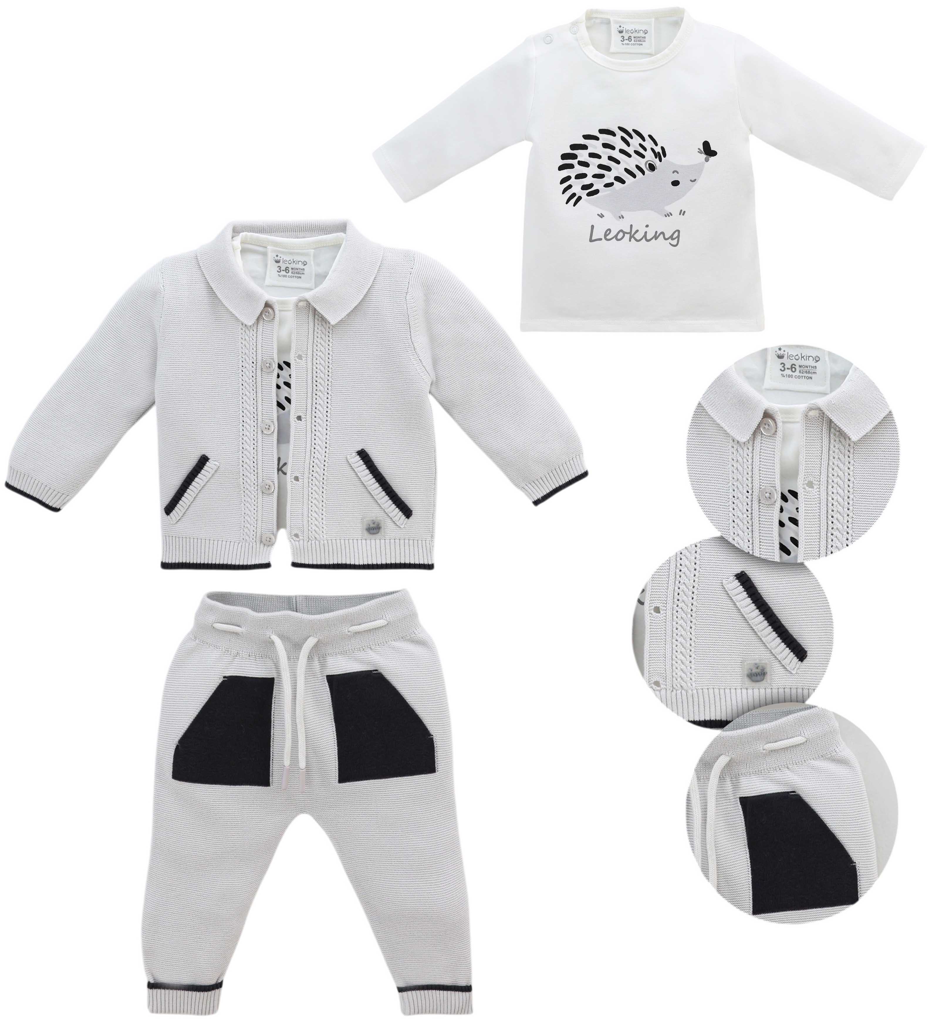 Set sweater+sweater+pants