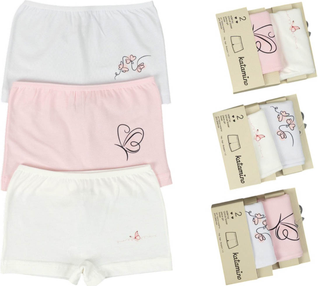 Set panties 2pcs (pack of 6 sets) Orkide