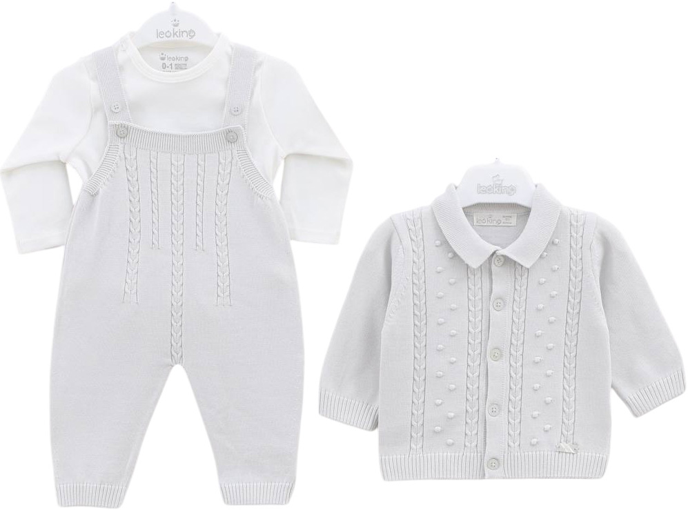 Set overalls+body+sweater